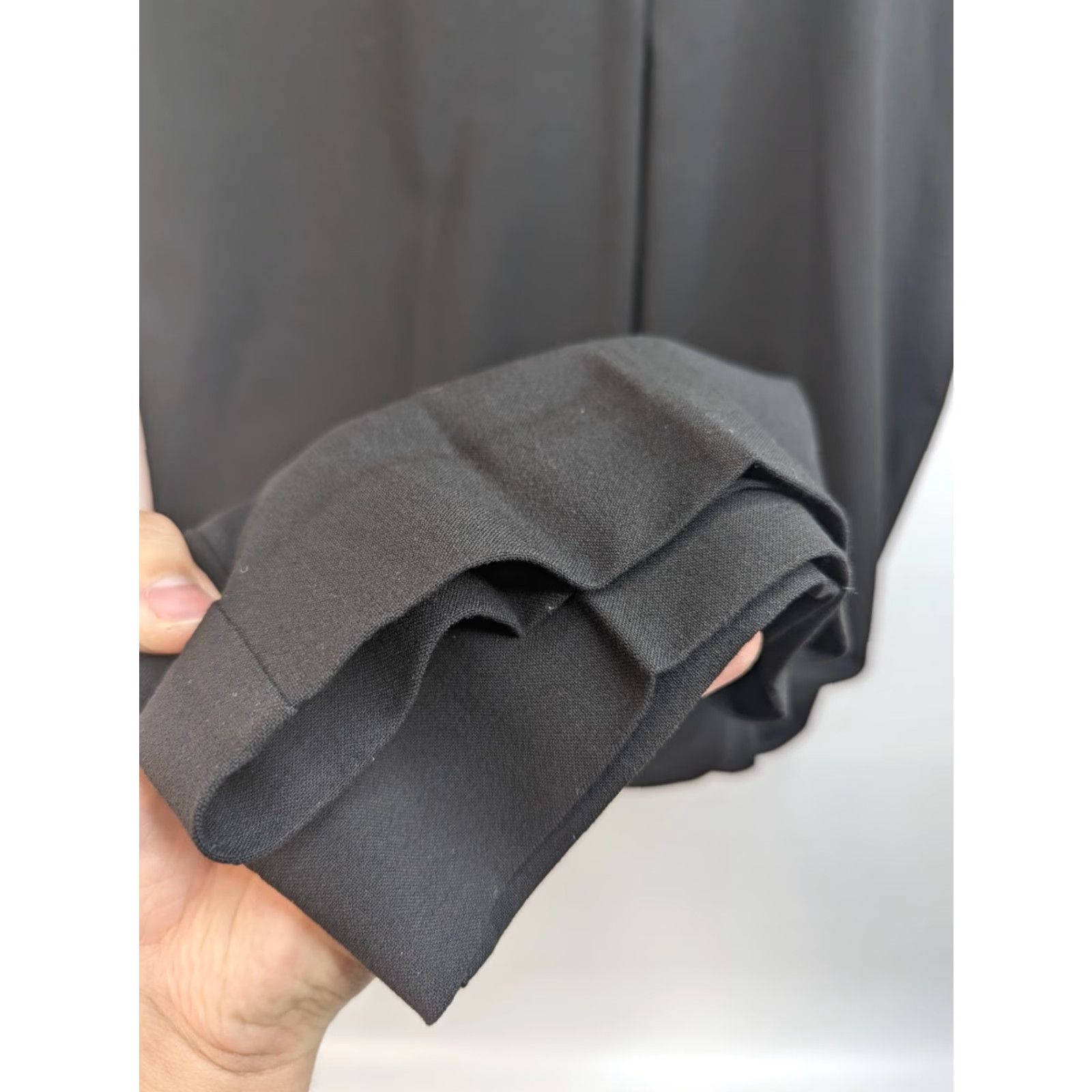 Liz Claiborne Liz Claiborne LizSport Women's Dress Pants 10 Black Stretch Straight Rayon Blend Size 32" / US 10 / IT 46 - 4 Thumbnail