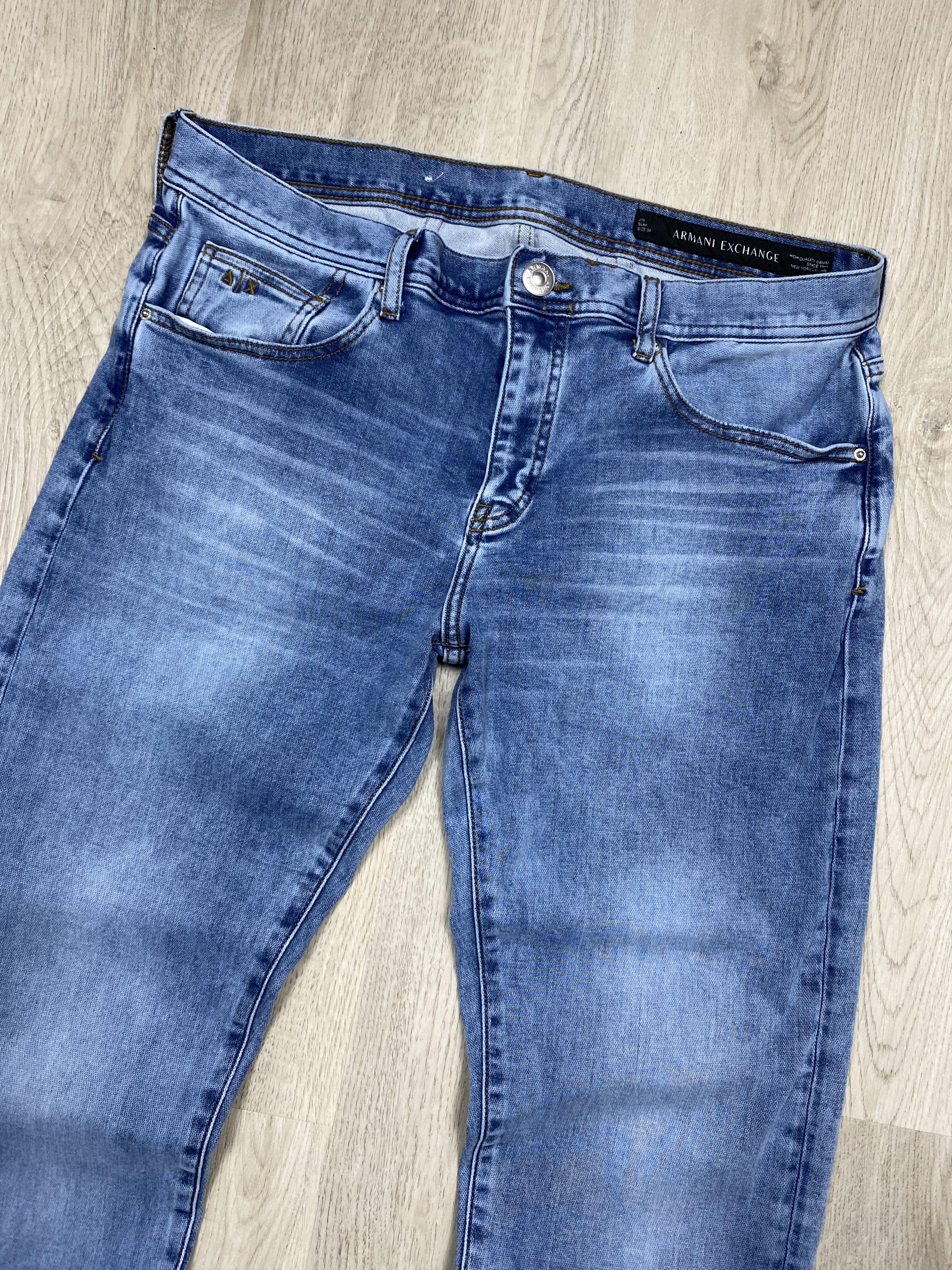 Armani Armani Exchange Mens Denim Pants Jeans Size US 34 / EU 50 - 6 Thumbnail