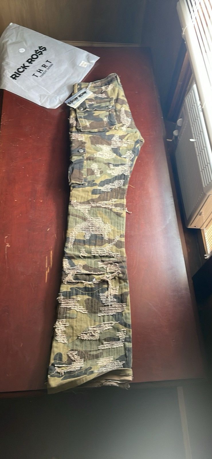 Other Rick Ross camo ripped jeans Size US 30 / EU 46 - 2 Thumbnail