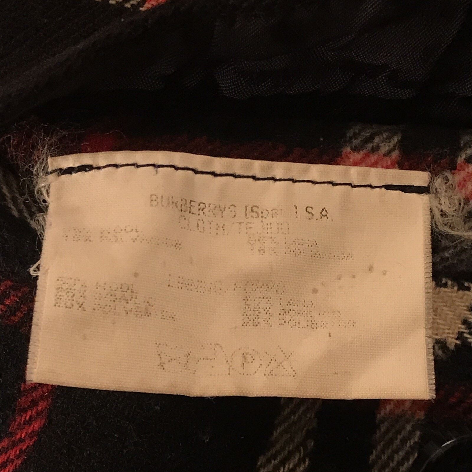 Burberry vintage BURBERRY winter Jacket coat Double Breasted wool Size US XL / EU 56 / 4 - 12 Thumbnail