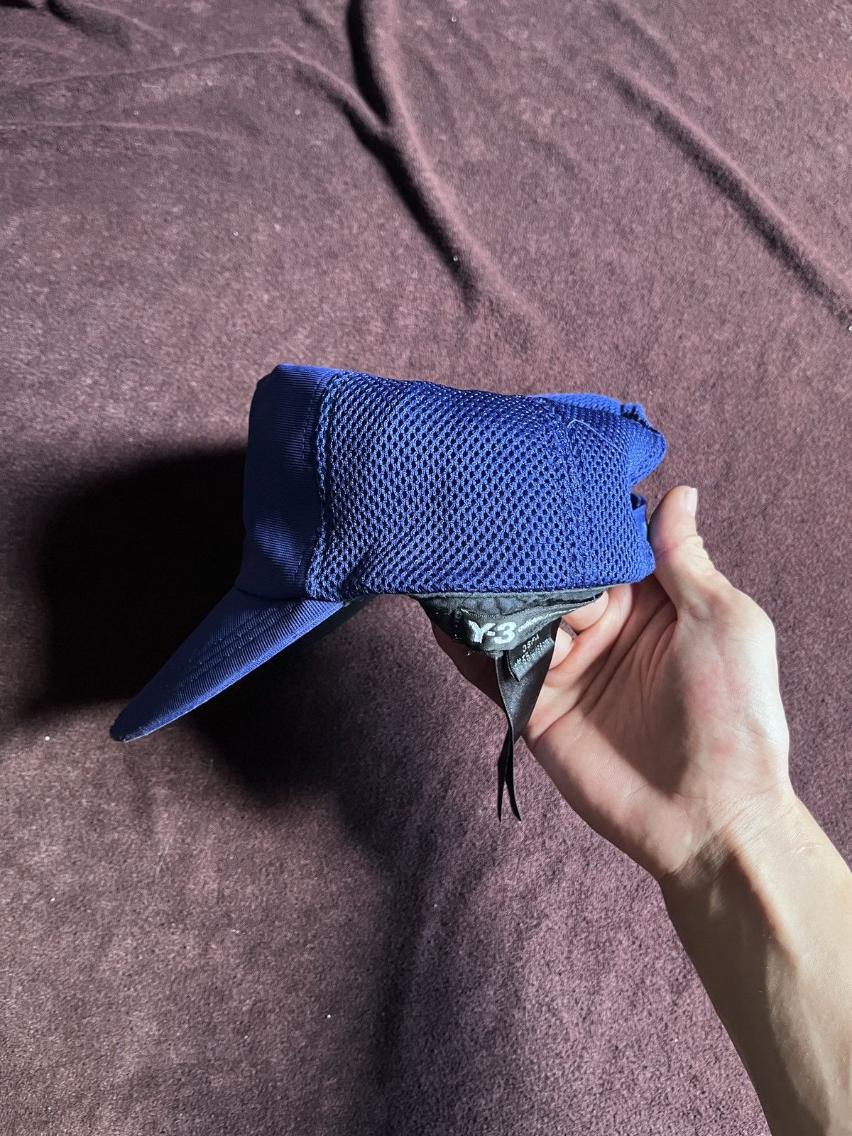 Yohji Yamamoto Blue Y-3 Yohji Yamamoto Trucker Rare Size ONE SIZE - 2 Thumbnail