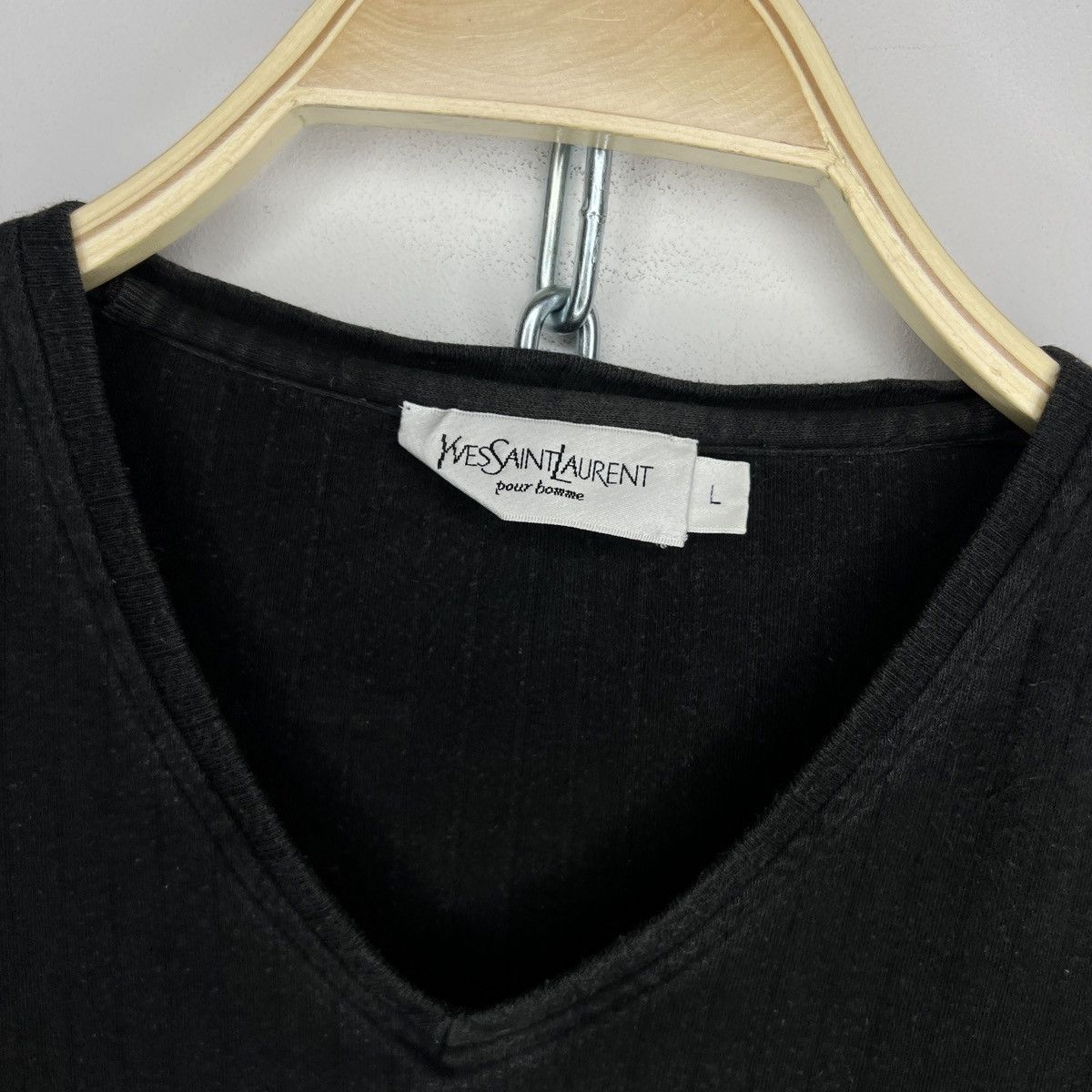 Vintage × Yves Saint Laurent Yves Saint Laurent Pour Homme Vintage Long Sleeve Size US L / EU 52-54 / 3 - 4 Thumbnail