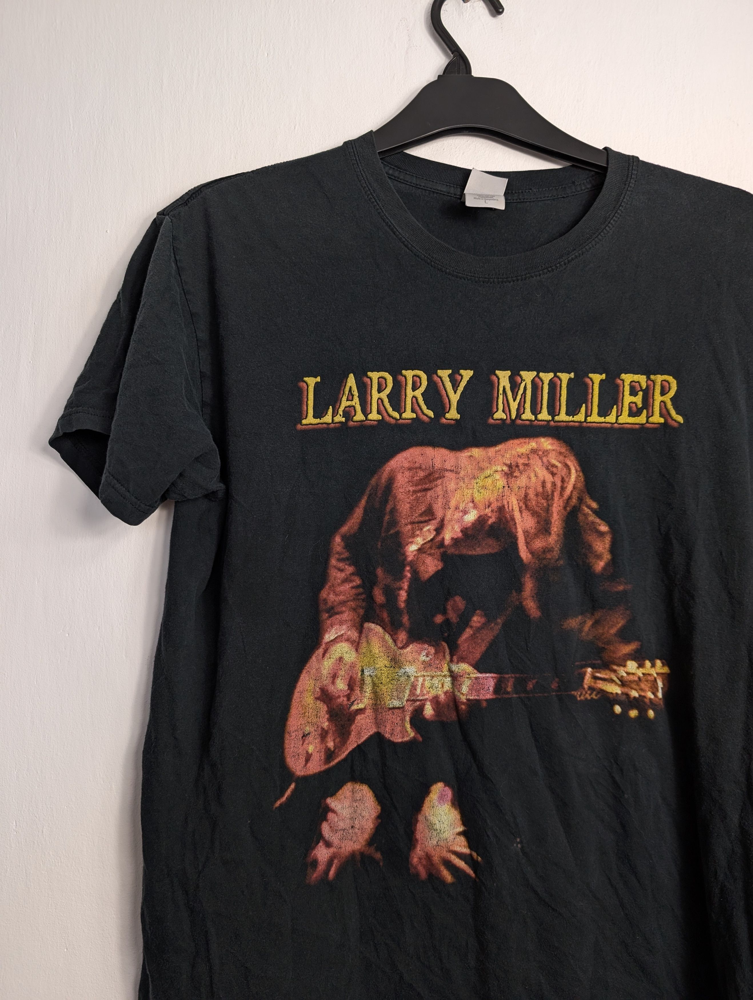 Vintage Larry Miller Band Vintage T-shirt Blues Rock Tour Tee Y2K Size US L / EU 52-54 / 3 - 2 Thumbnail