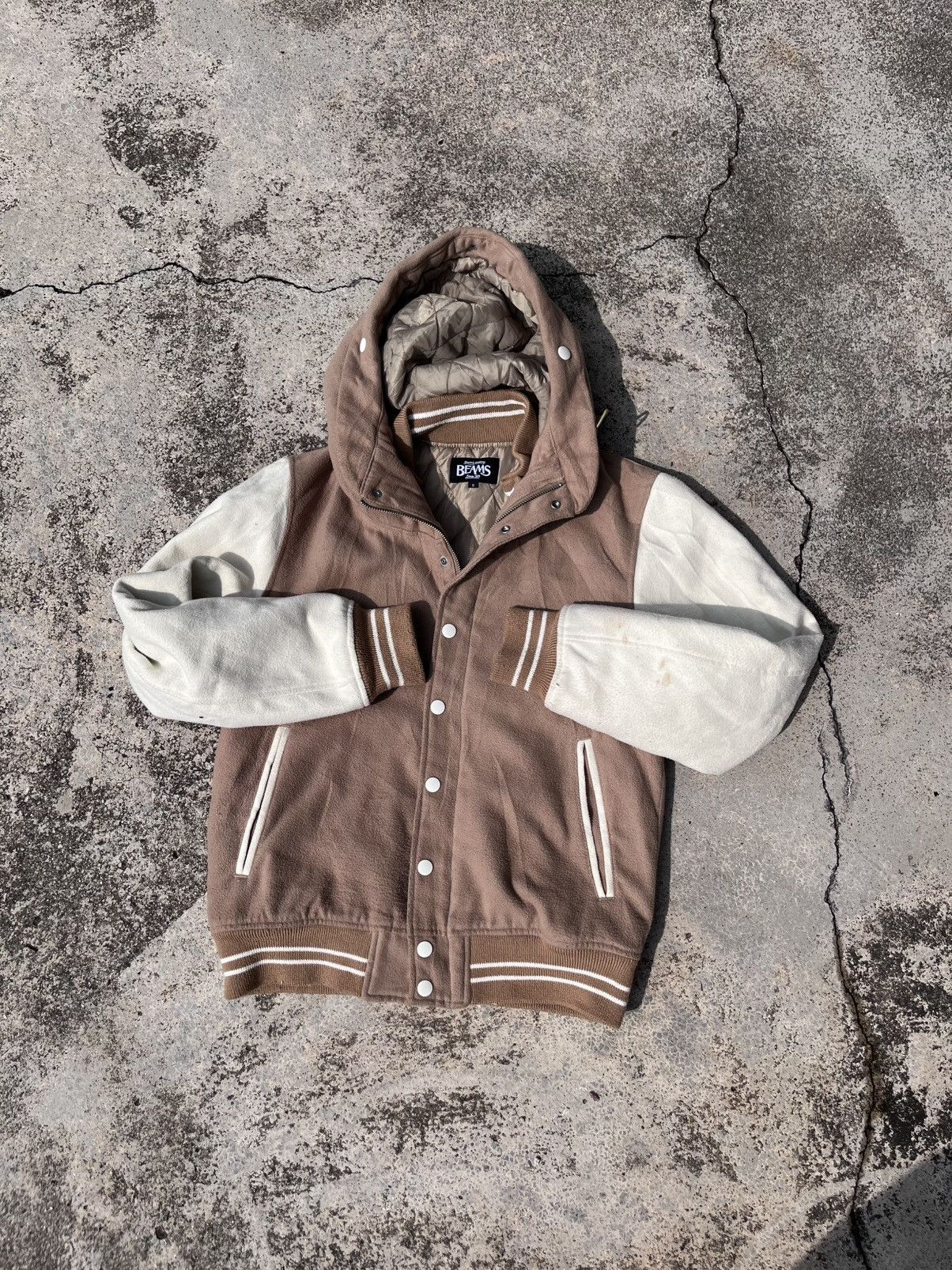 Beams Plus Beams Japan Hood Varsity Jacket Size US S / EU 44-46 / 1 - 2 Thumbnail