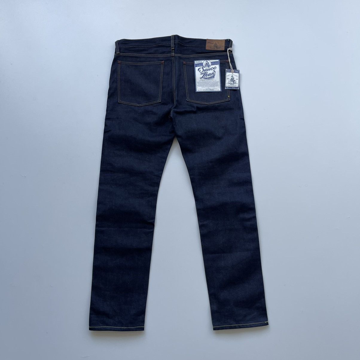 Salvage × Sauce Zhan Sauce Zhan 310XXHS NWT Selvage Denim Jeans Navy Size US 38 / EU 54 - 3 Thumbnail