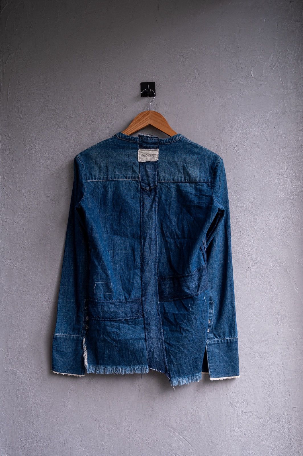 Greg Lauren Greg Lauren denim western studio deconstructed kimono shirt Size US S / EU 44-46 / 1 - 10 Thumbnail