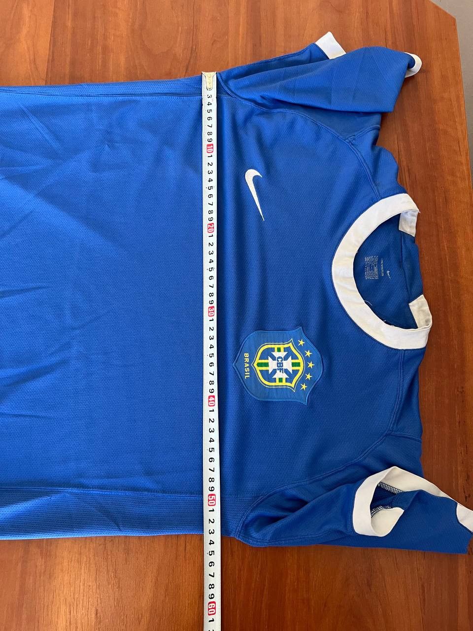 Nike 2006/08 BRAZIL RARE AWAY SOCCER JERSEY FOOTBALL SHIRT NIKE M Size US M / EU 48-50 / 2 - 21 Thumbnail