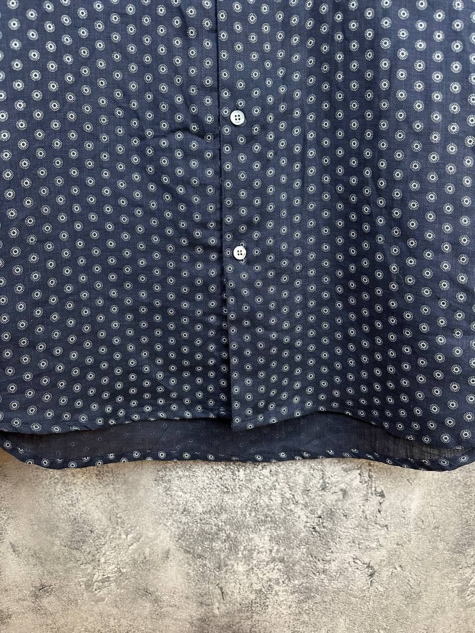 Derek Rose Derek Rose London Pure Linen Luxury Pajama Shirt Medallion Size US M / EU 48-50 / 2 - 7 Thumbnail