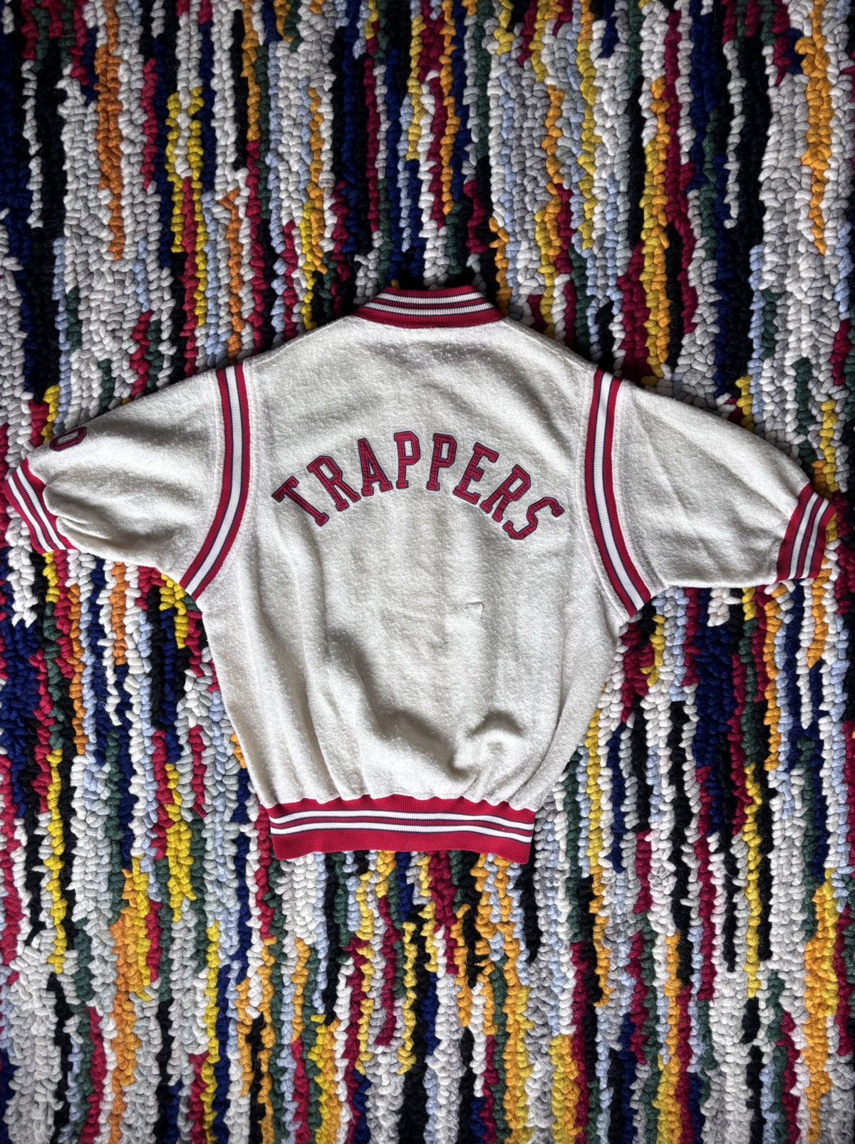 Levi's Vintage Clothing 1950s Vintage Varsity Snap Shirt Oregon Size US L / EU 52-54 / 3 - 2 Thumbnail