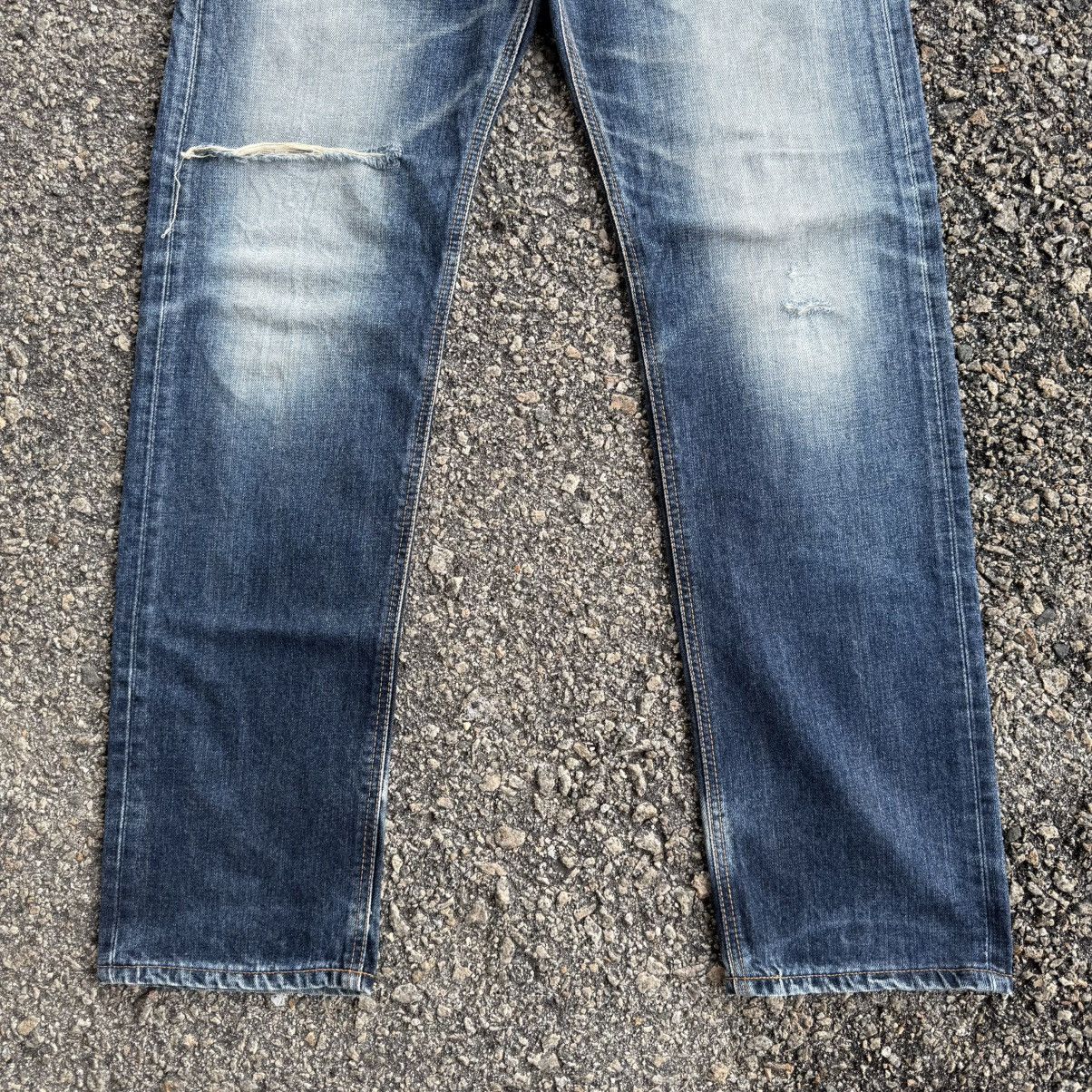 Edwin VINTAGE EDWIN MUD WASHER FADED JEAN DENIM PANTS Size US 35 - 3 Thumbnail