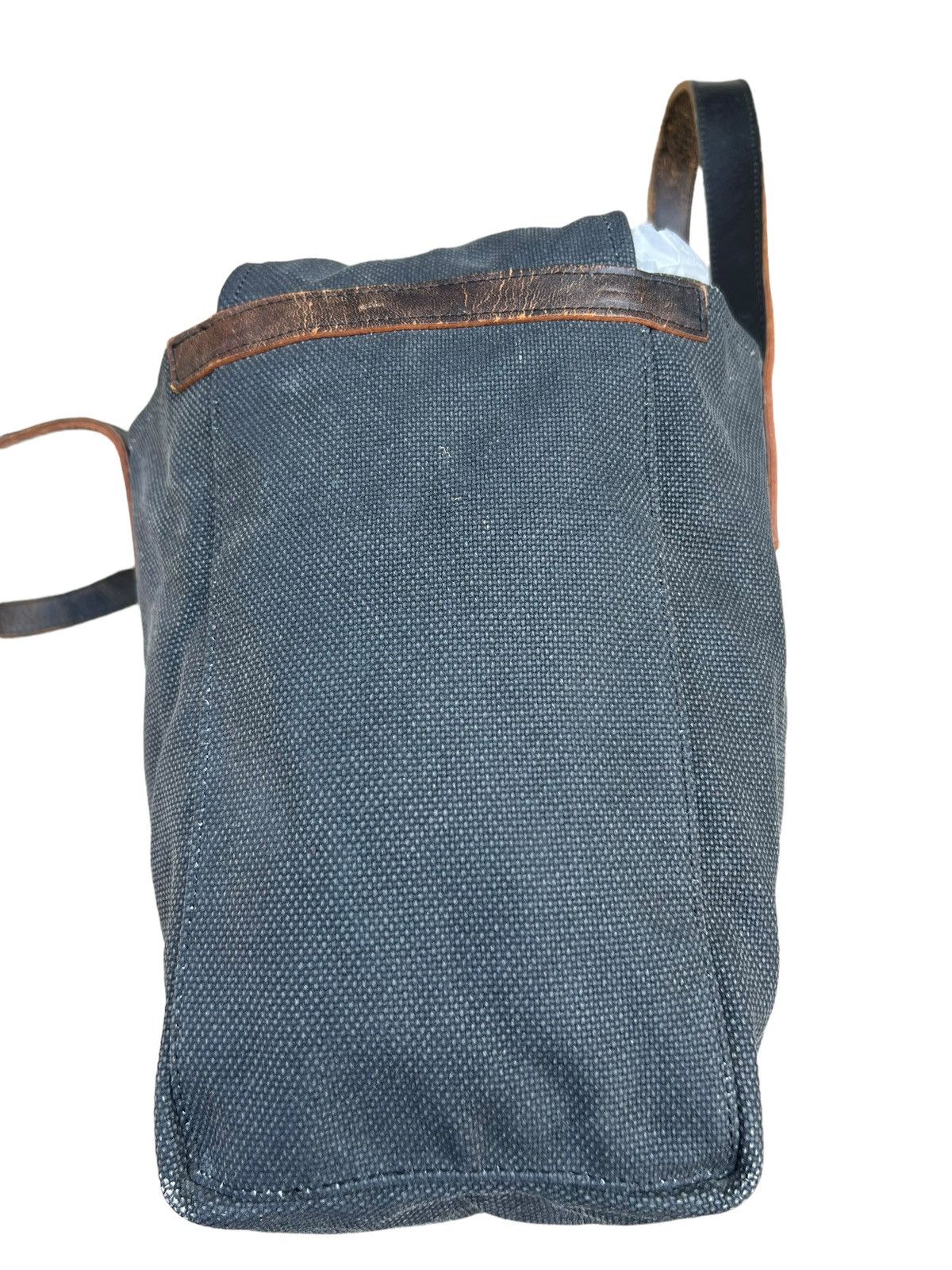 Porter 53225320 Waxed Herringbone Twill Cotton Handle Bag Size ONE SIZE - 7 Thumbnail