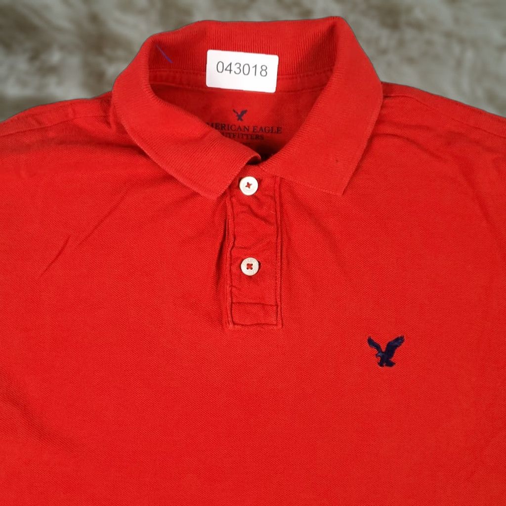 American Eagle Outfitters American Eagle Polo Shirt Red Casual Short Sleeve Adult Small Mens Size US S / EU 44-46 / 1 - 1 Thumbnail