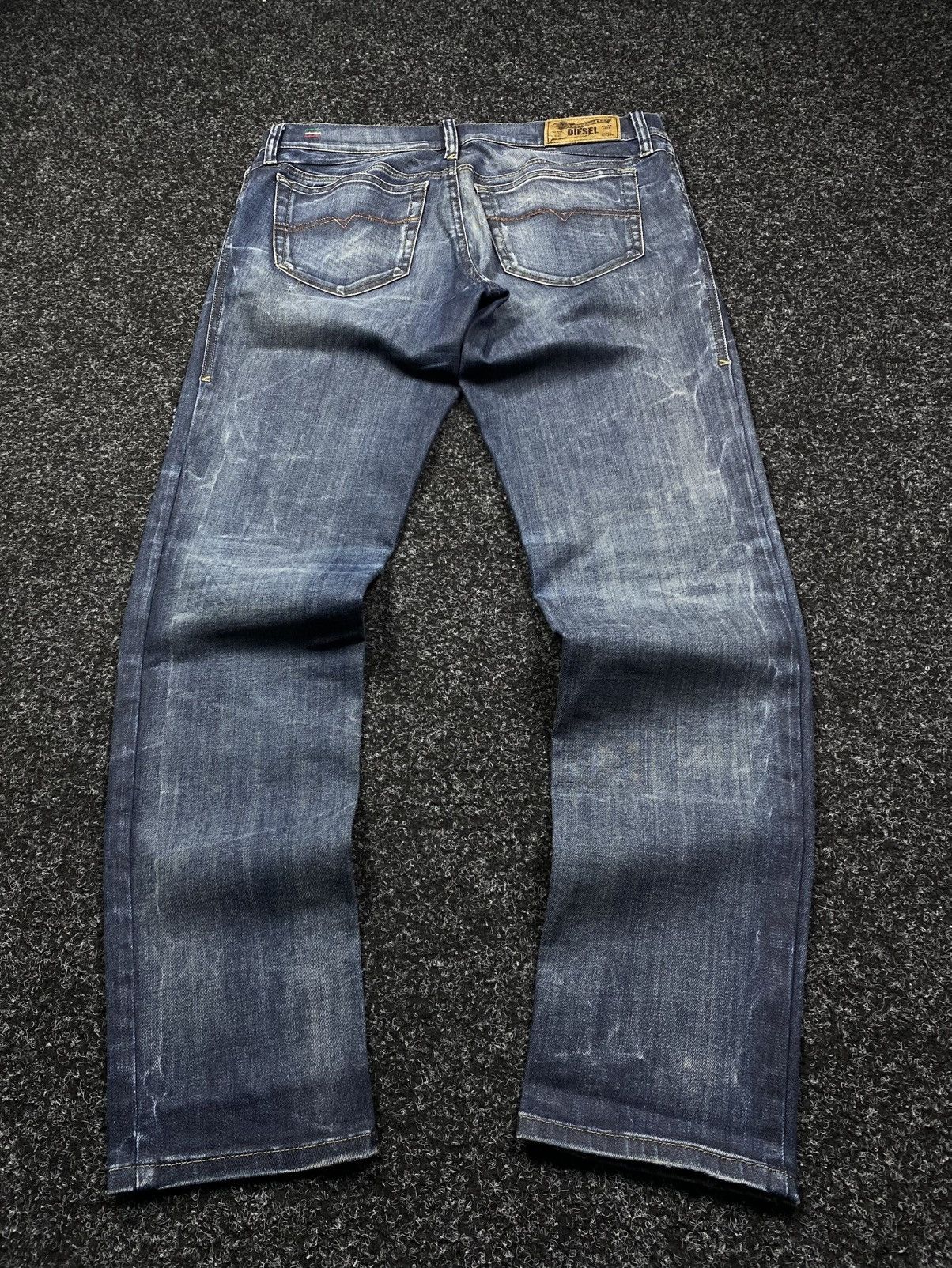Diesel × If Six Was Nine × Vintage Vintage Y2K Diesel Industry Jeans baggy denim pants Size 30" / US 8 / IT 44 - 10 Thumbnail