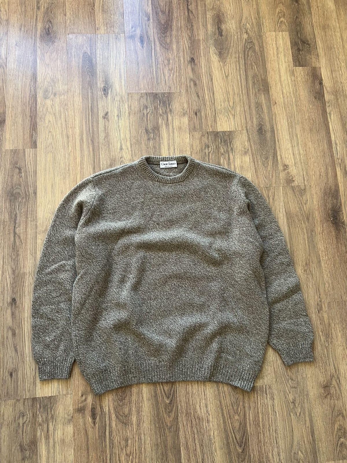 Gran Sasso Gran Sasso Crewneck wool Sweater – Brown / Size XL Size US XL / EU 56 / 4 - 1 Thumbnail