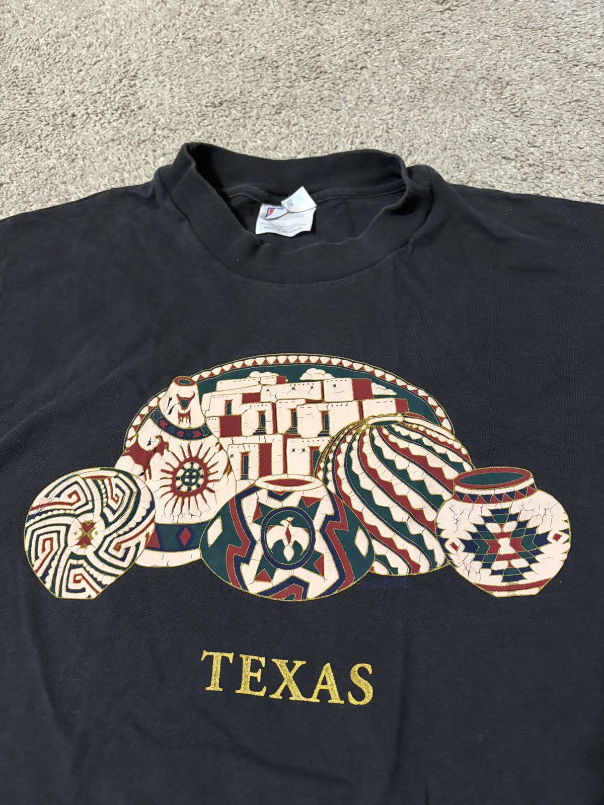 Hanes Vintage 90s Texas Graphic T Shirt Men’s Size Medium Hanes Size US M / EU 48-50 / 2 - 1 Thumbnail