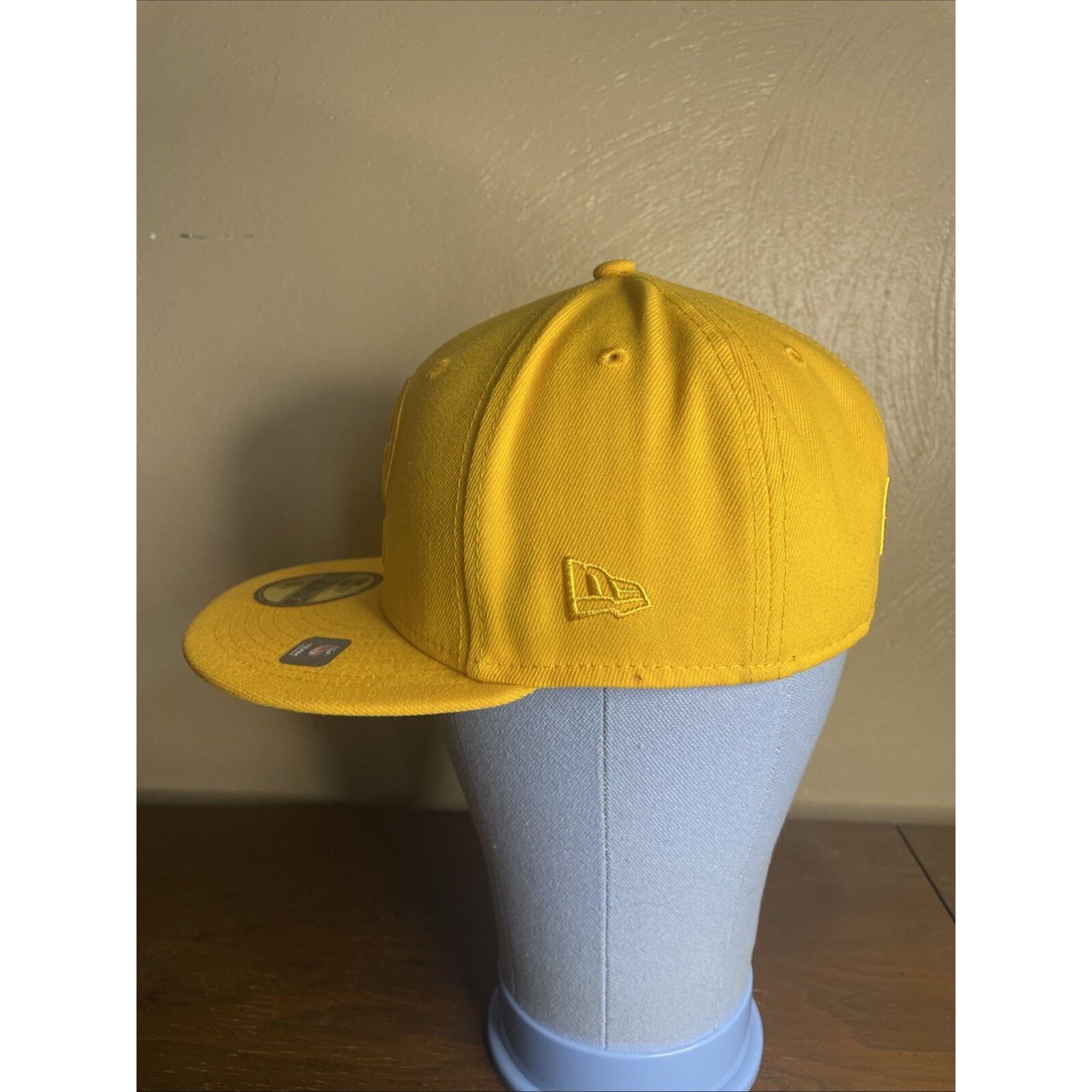 New Era Green Bay Packers New Era 5950 Fitted Hat Yellow Size 6 7/8 Size US L / EU 52-54 / 3 - 5 Thumbnail