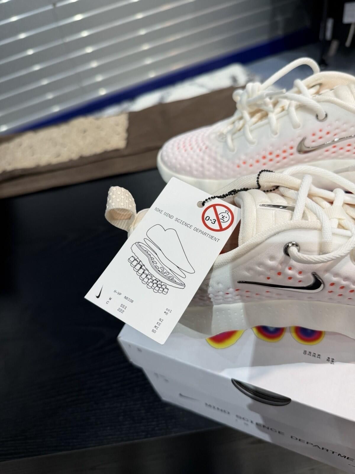 Nike Size 9.5W - Nike Mind 002 Women's Sail HQ4310-100 BRAND NEW Size US 9.5 / IT 39.5 - 10 Thumbnail