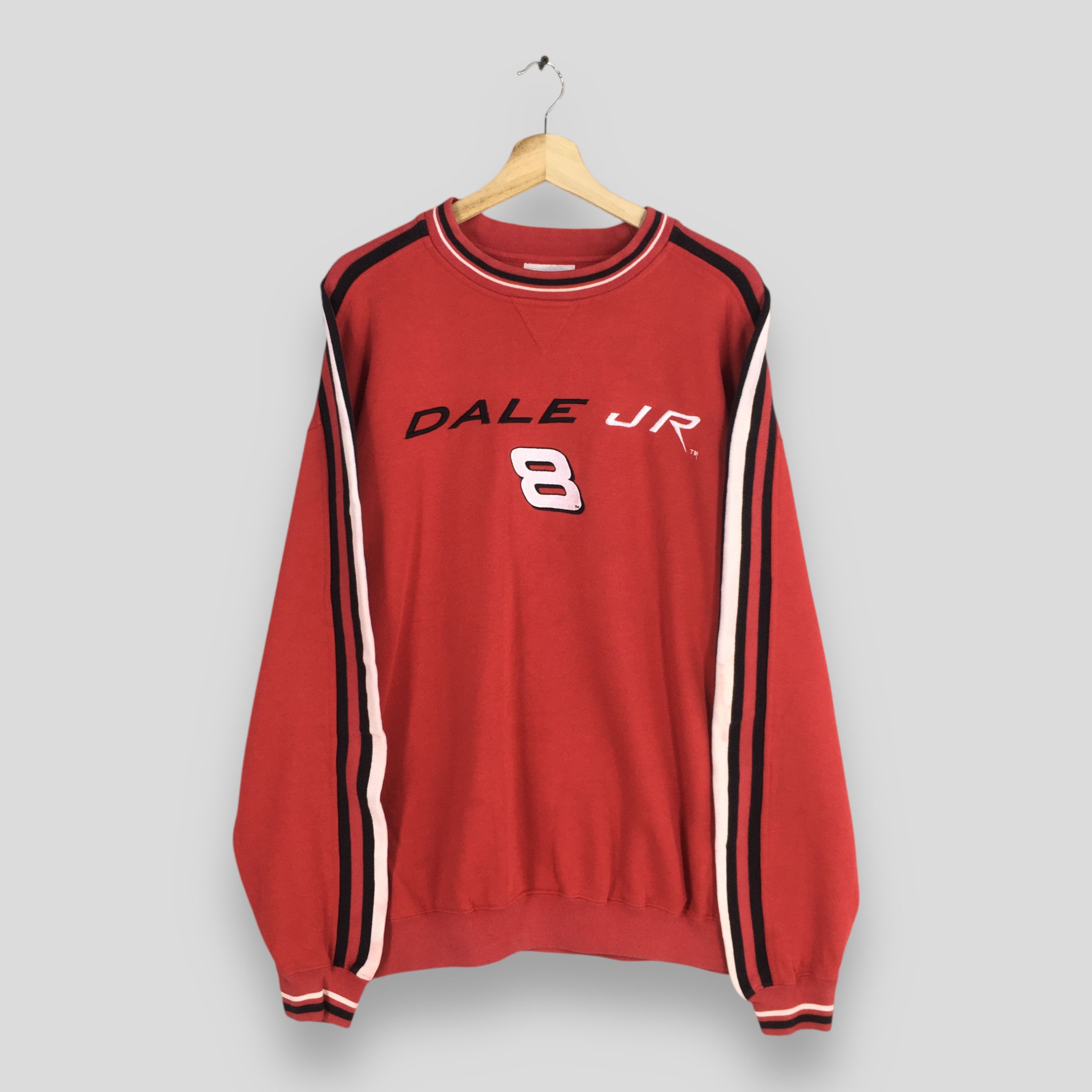 NASCAR Vintage Nascar Dale Earnhardt Jr. Red Sweatshirt XLarge Size US XL / EU 56 / 4 - 1 Thumbnail