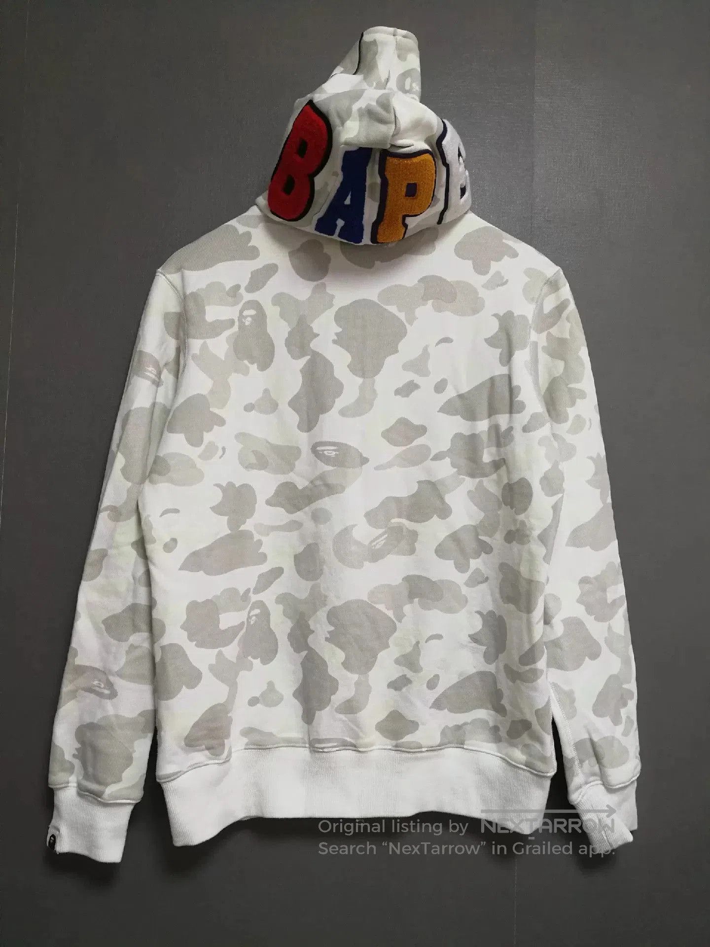 Bape 1993 BAPE Ape Head Camo Zip Hoodie. Size US L / EU 52-54 / 3 - 6 Thumbnail