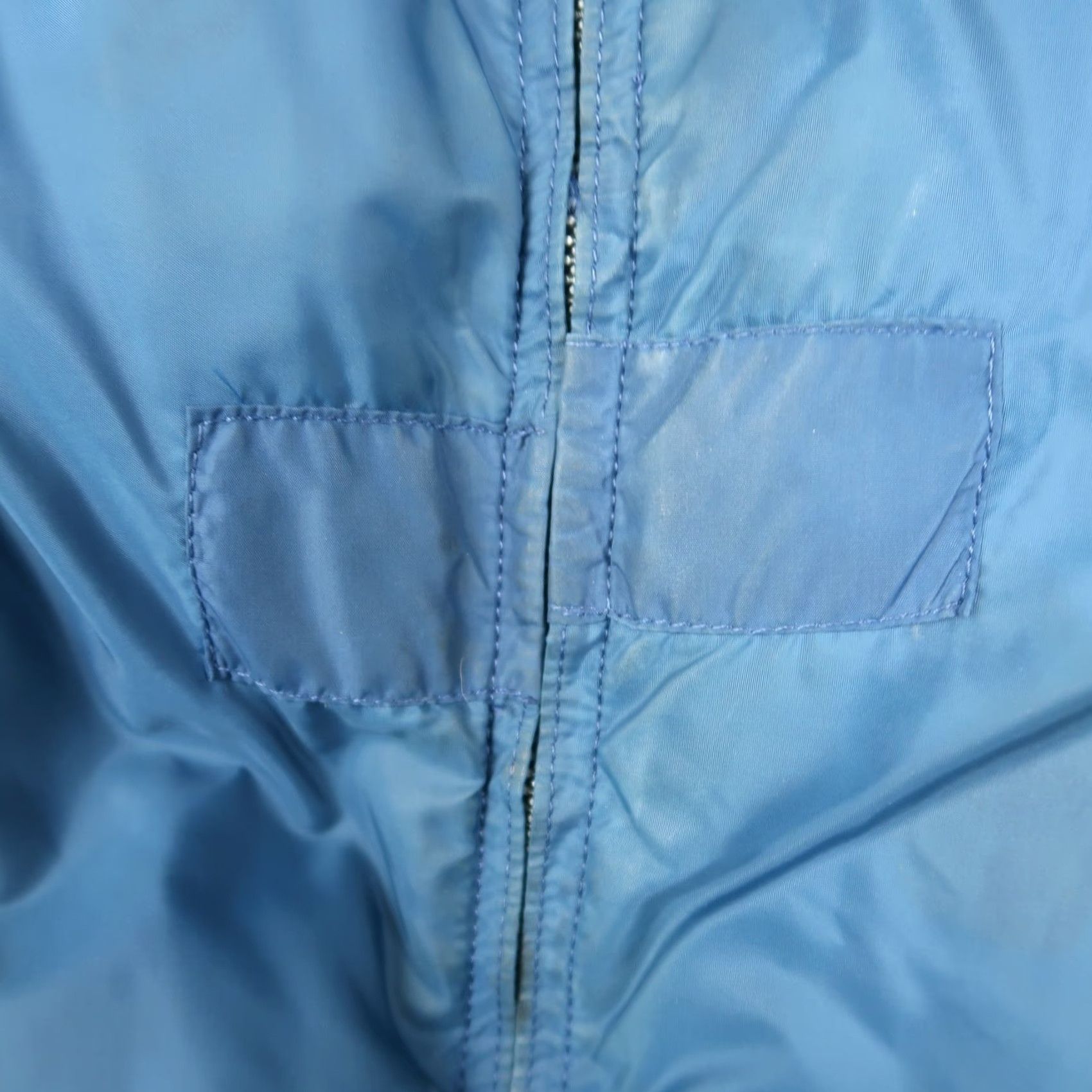 CO VINTAGE Gerry Ski Jacket Down Parka Blue L Mens Parka Ski Jacket 60s 1960s Down Puffer Size US L / EU 52-54 / 3 - 3 Thumbnail