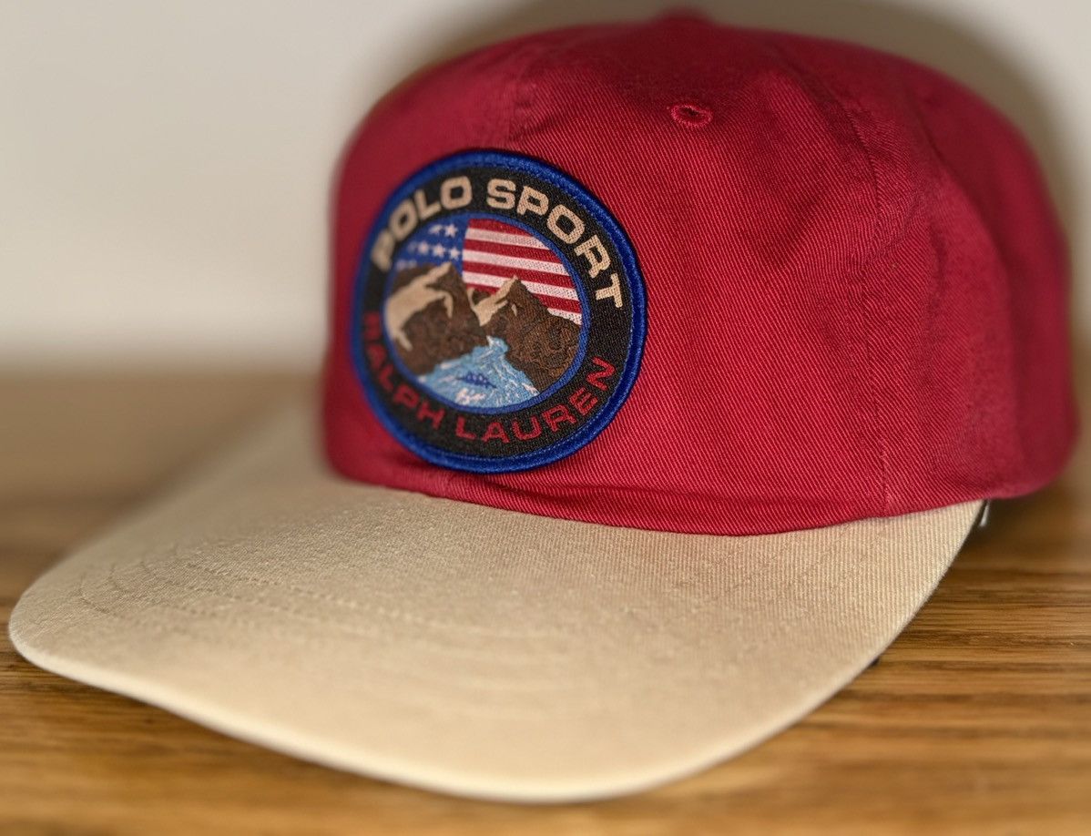 Polo Ralph Lauren Vintage Polo Sport Ralph Lauren Sportsman Mountain Hat Size ONE SIZE - 1 Thumbnail