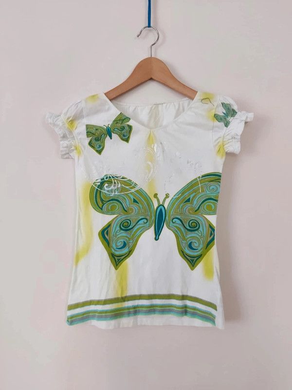 Vintage Charles Vogele vintage top 6/8 Size S / US 4 / IT 40 - 3 Thumbnail