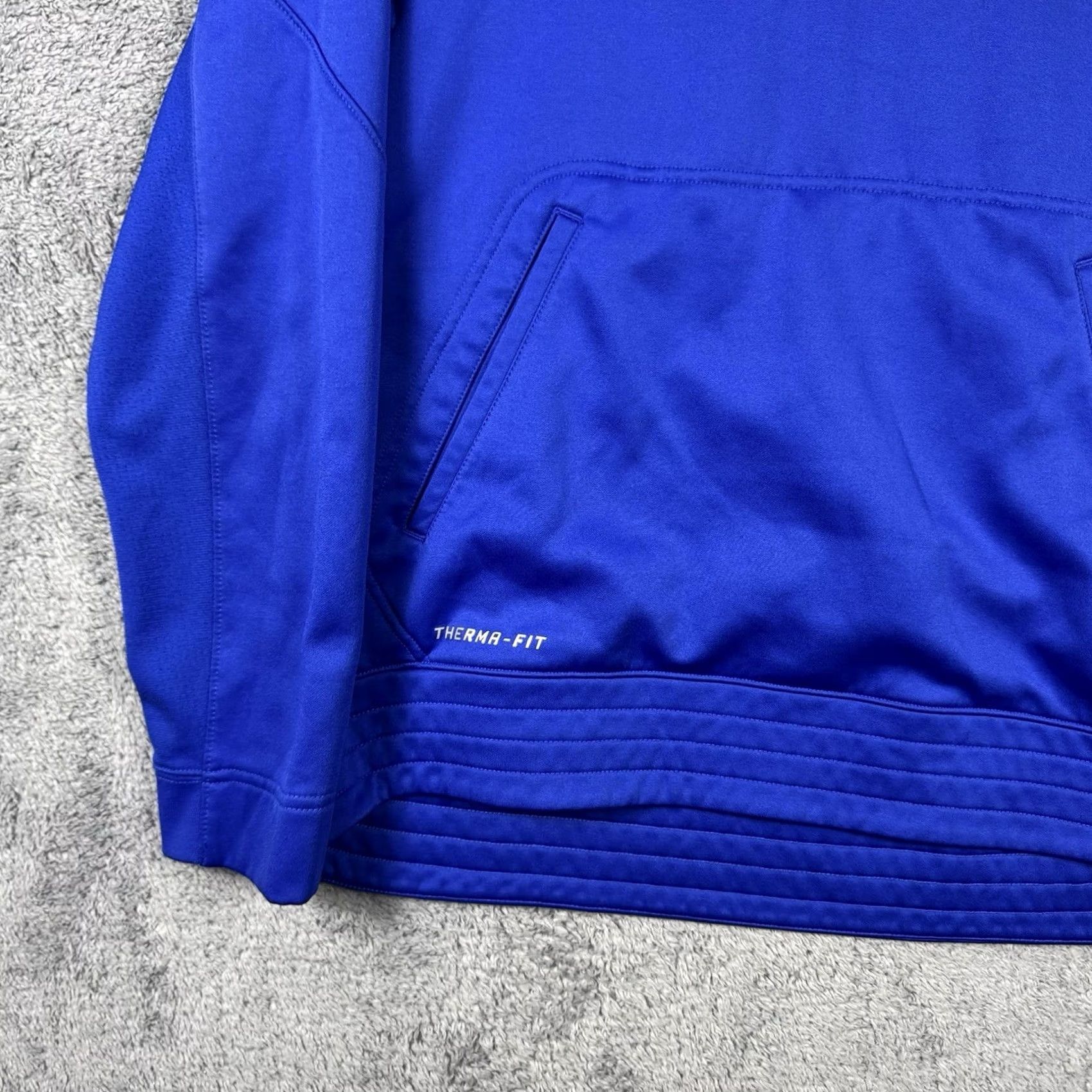 Nike Nike Duke Hoodie Mens S Elite Blue Devils Therma Fit Sweatshirt Tech Basketball Size US S / EU 44-46 / 1 - 4 Thumbnail