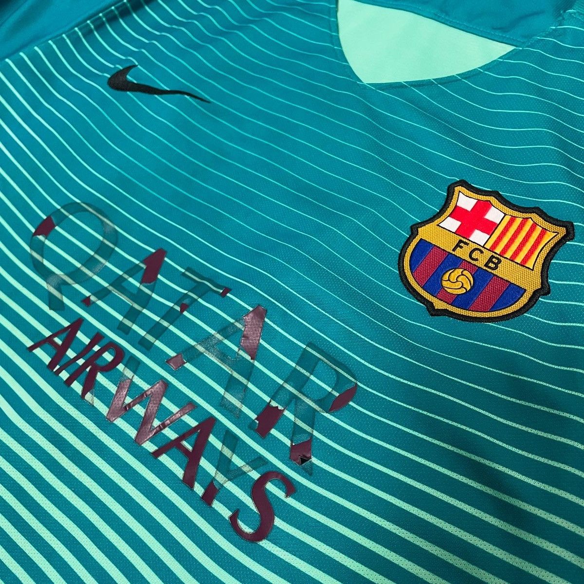 Nike × Vintage T shirt Nike FC Barcelona 2016 - 2017 Football soccer Size US XL / EU 56 / 4 - 4 Thumbnail