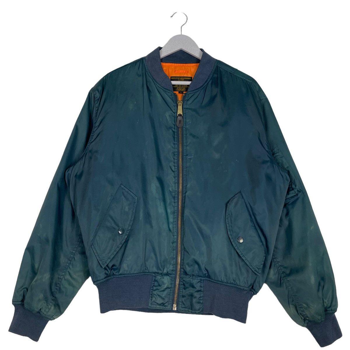 Sports Specialties 💥ITPLAIN MA1 RIOT BOMBER JACKET Size US L / EU 52-54 / 3 - 2 Thumbnail