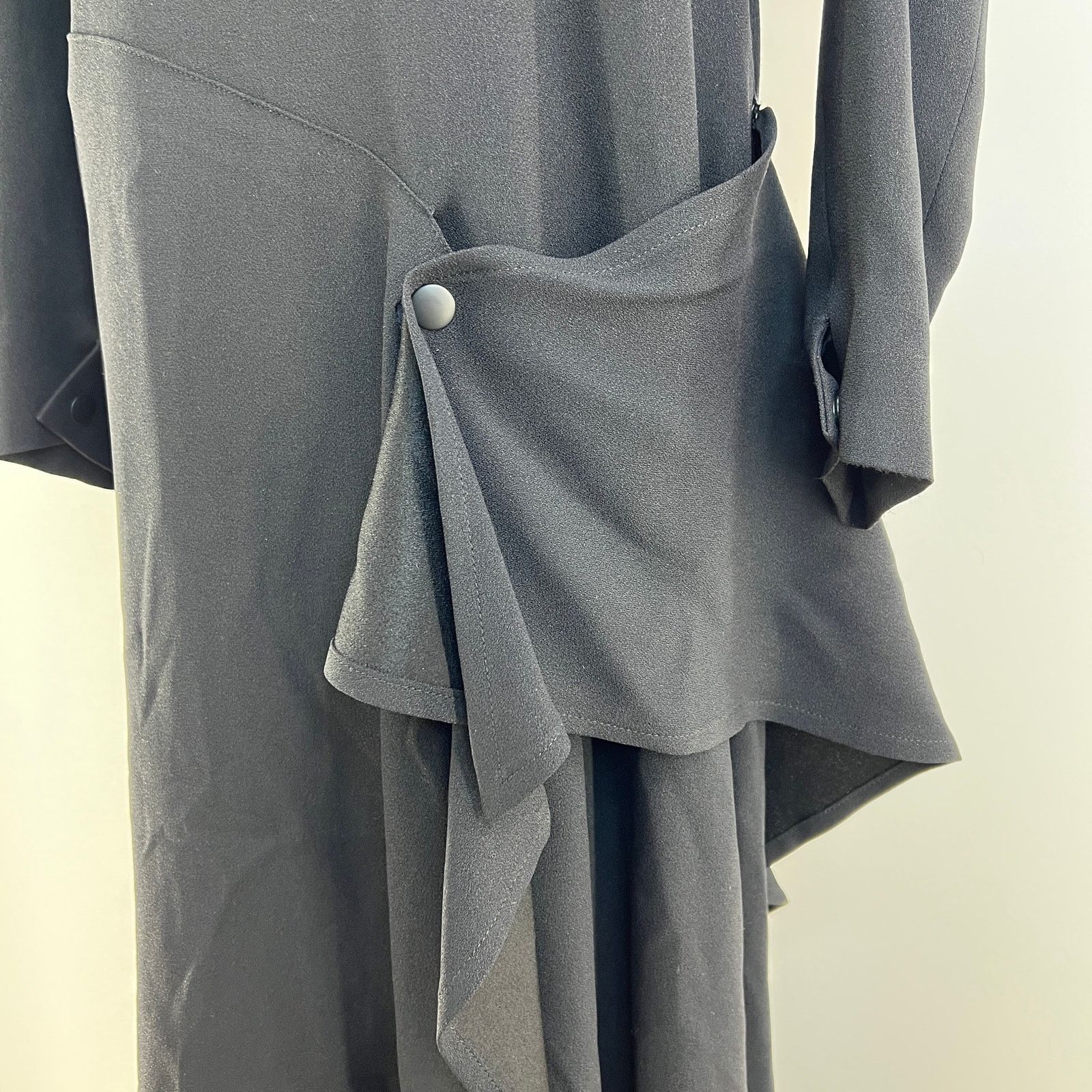 Sonia Rykiel Sonia Rykiel Black Dress Colitti Collection Long Sleeves Size M / US 6-8 / IT 42-44 - 8 Thumbnail