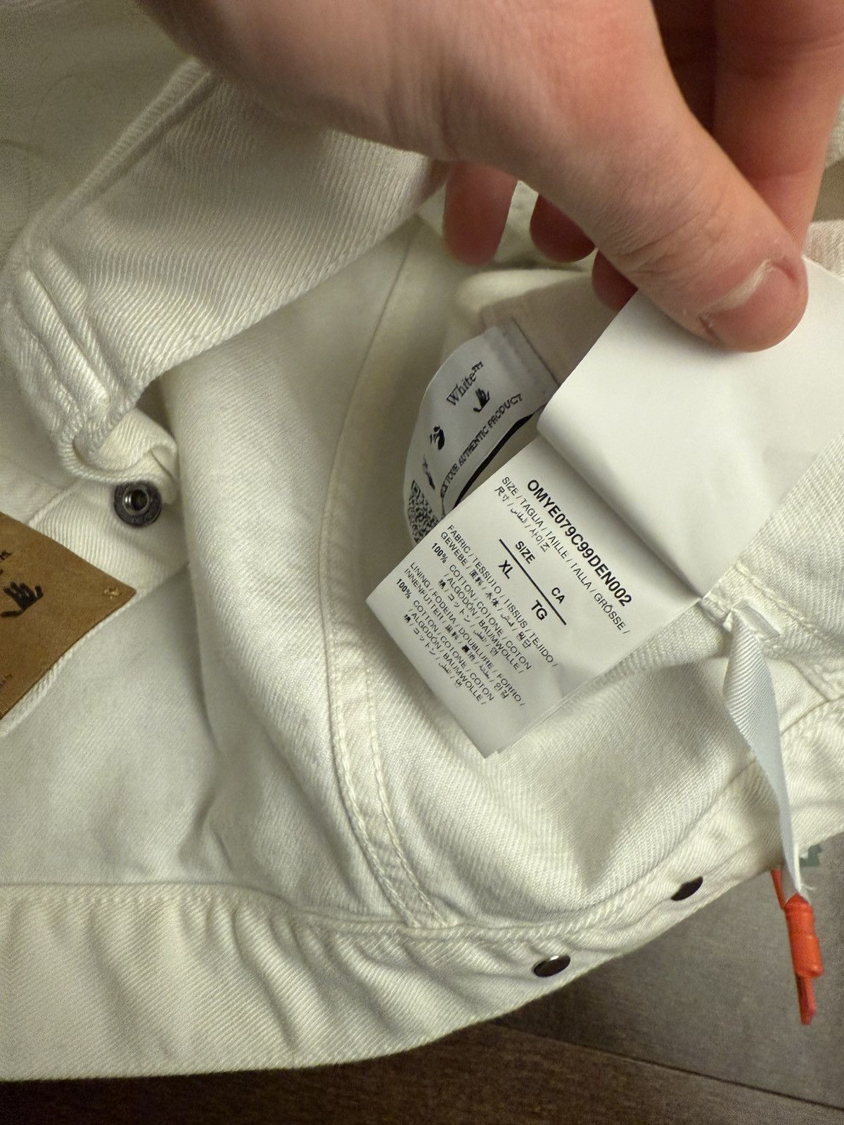 Off-White Off White Denim Jacket Size US S / EU 44-46 / 1 - 3 Thumbnail