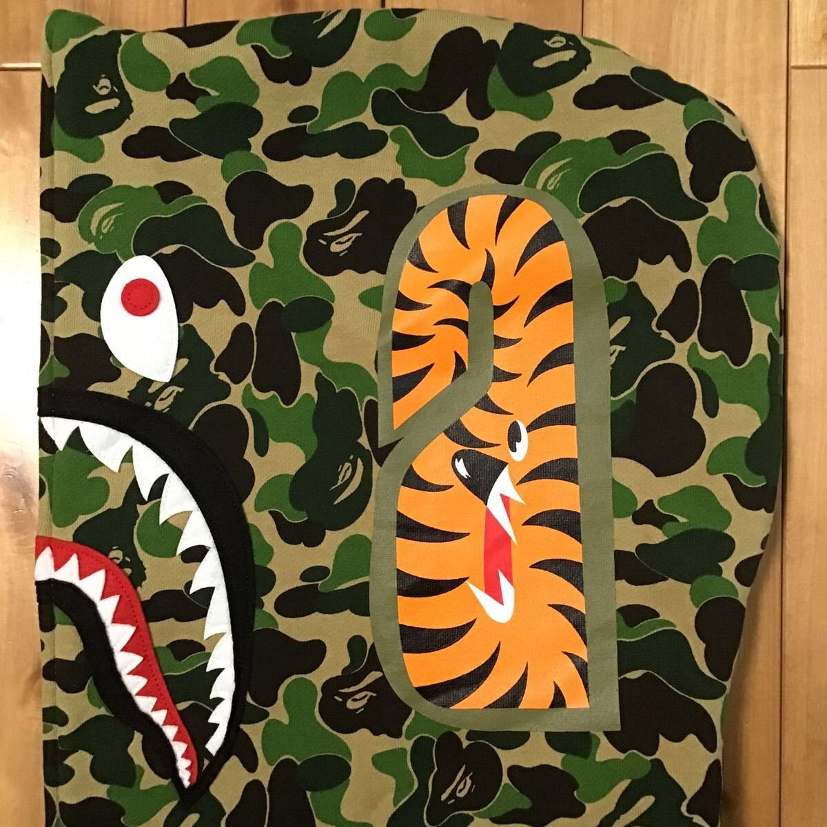 Bape 🔥2XL🔥 BAPE ABC camo green shark full zip hoodie APE XXL Size US XXL / EU 58 / 5 - 5 Thumbnail
