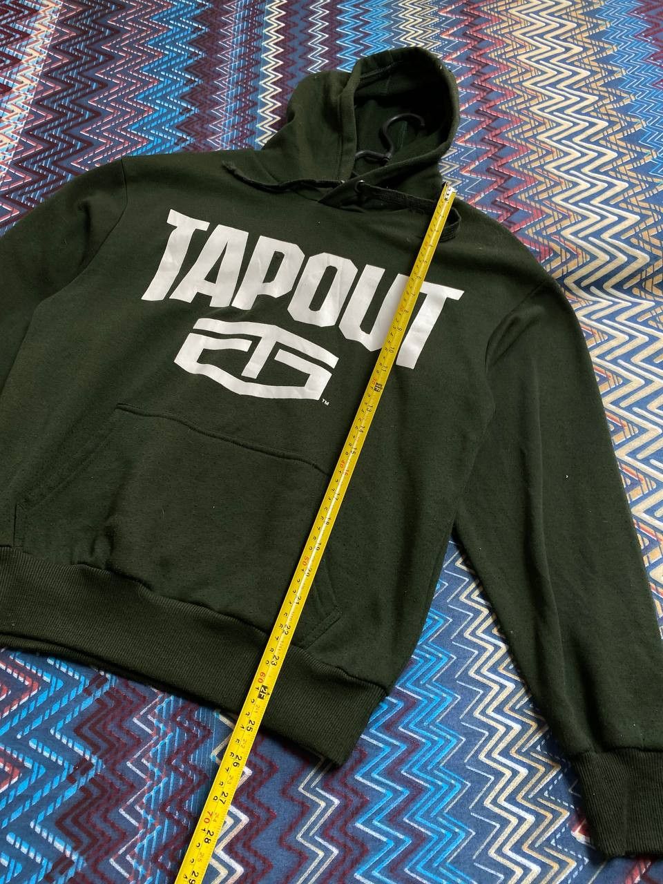 Tapout vintage streetwear Sweatshirt hoodie TAPOUT big logo Size US S / EU 44-46 / 1 - 8 Thumbnail