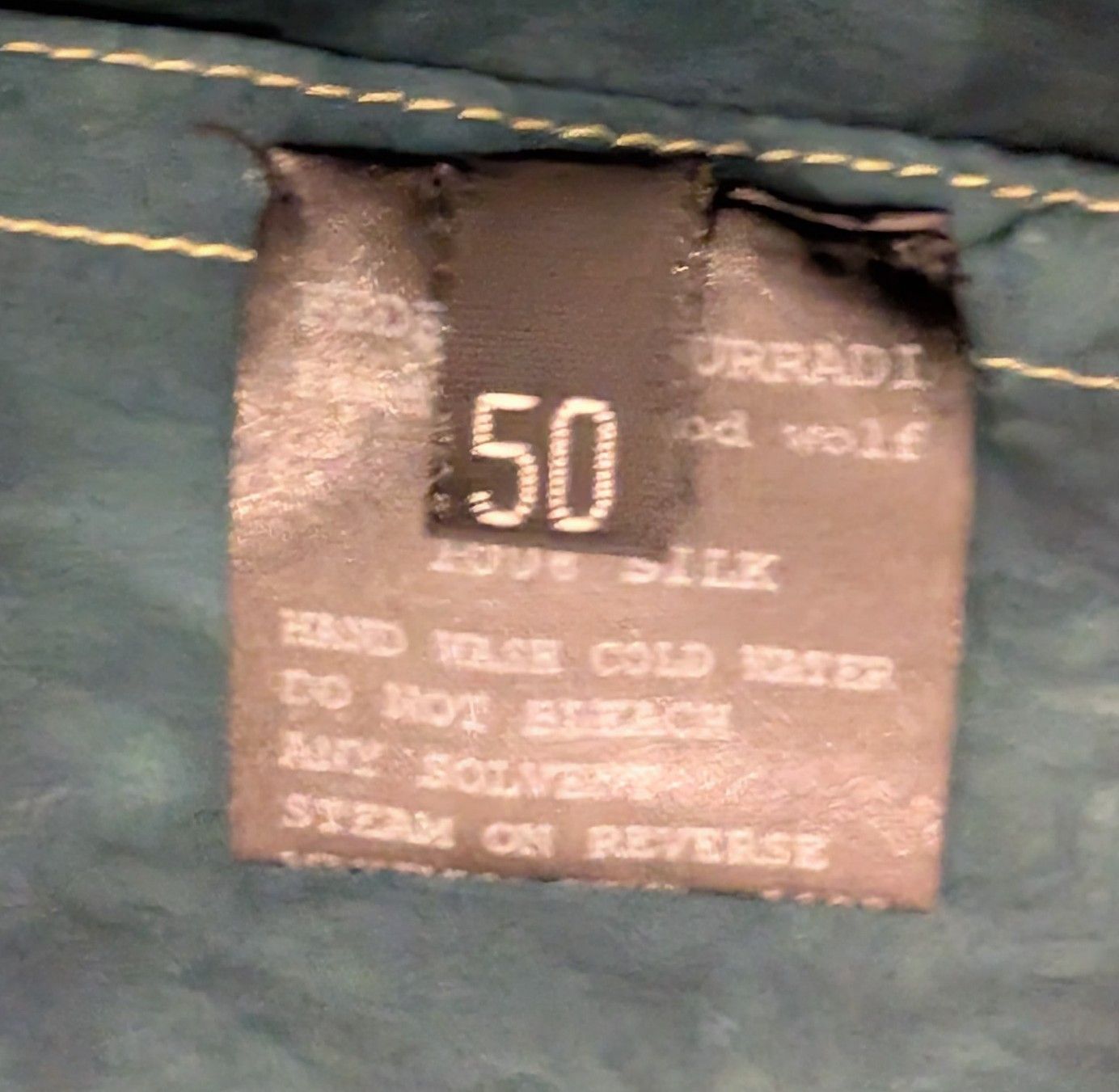 Federico Curradi RARE Federico Curradi 100% Silk Popover Shirt Size IT 50 Size US M / EU 48-50 / 2 - 4 Thumbnail