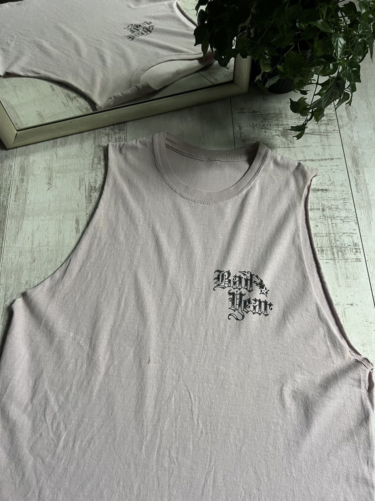 Vintage Vintage Bad Hear 00’s Jesus Shirt Tank Top Religion Ride Size US L / EU 52-54 / 3 - 6 Thumbnail