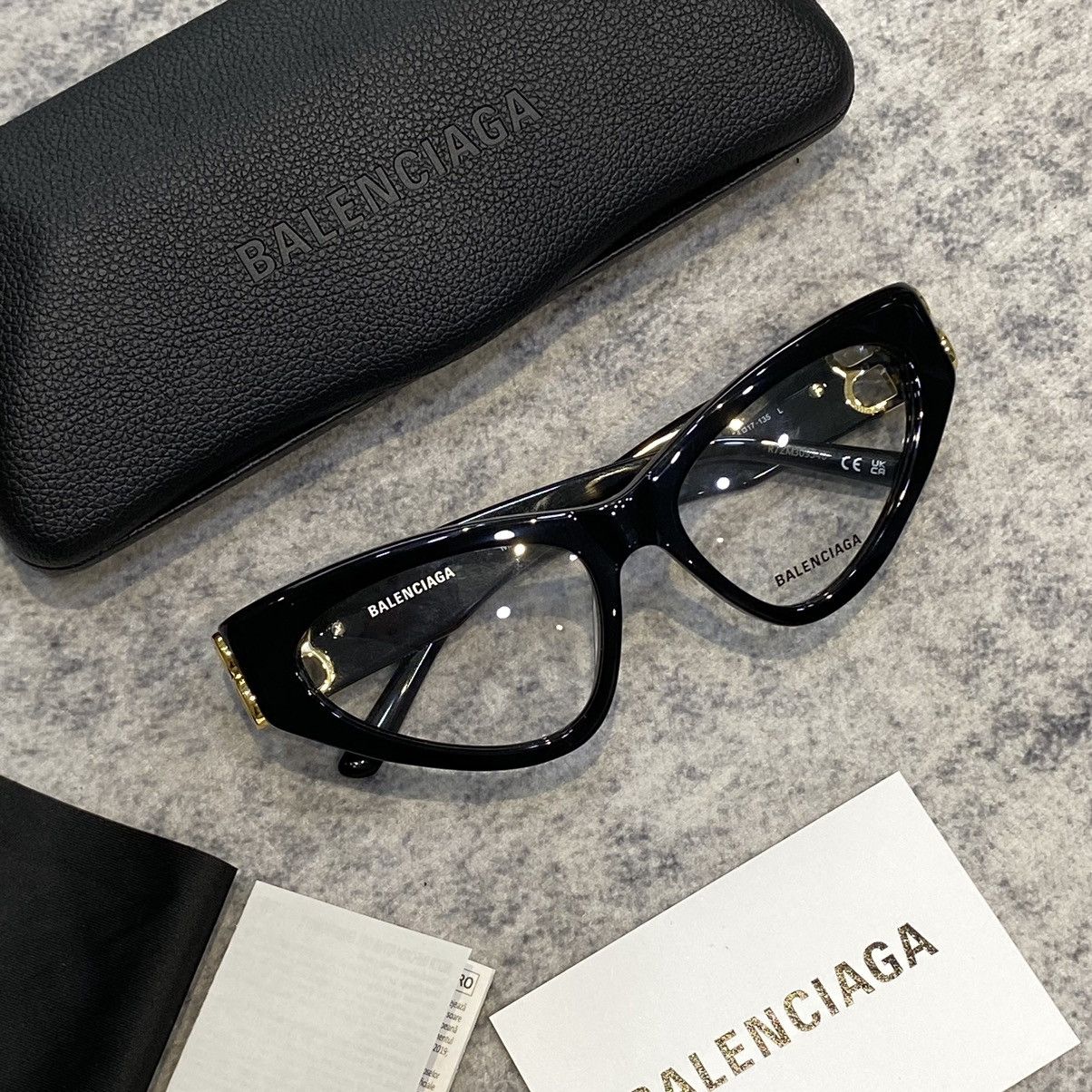 BALENCIAGA BB03130 001 Eyeglasses BLACK