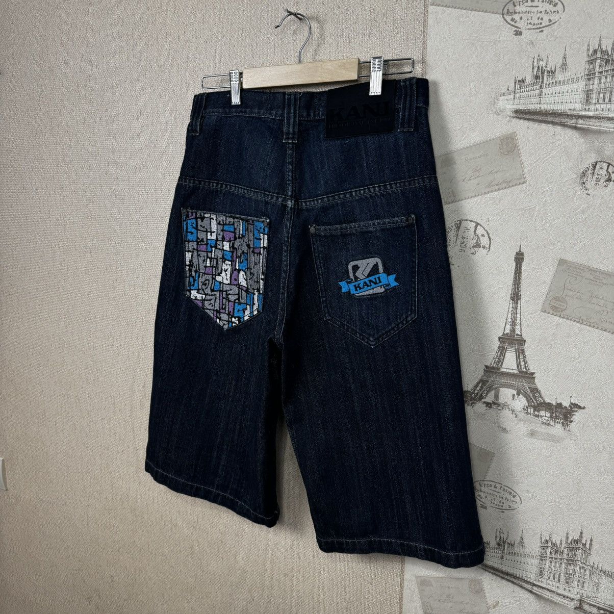 Karl Kani Vintage Karl Kani Shorts Denim 30 Streetwear Rap Jnco Size US 30 / EU 46 - 4 Thumbnail