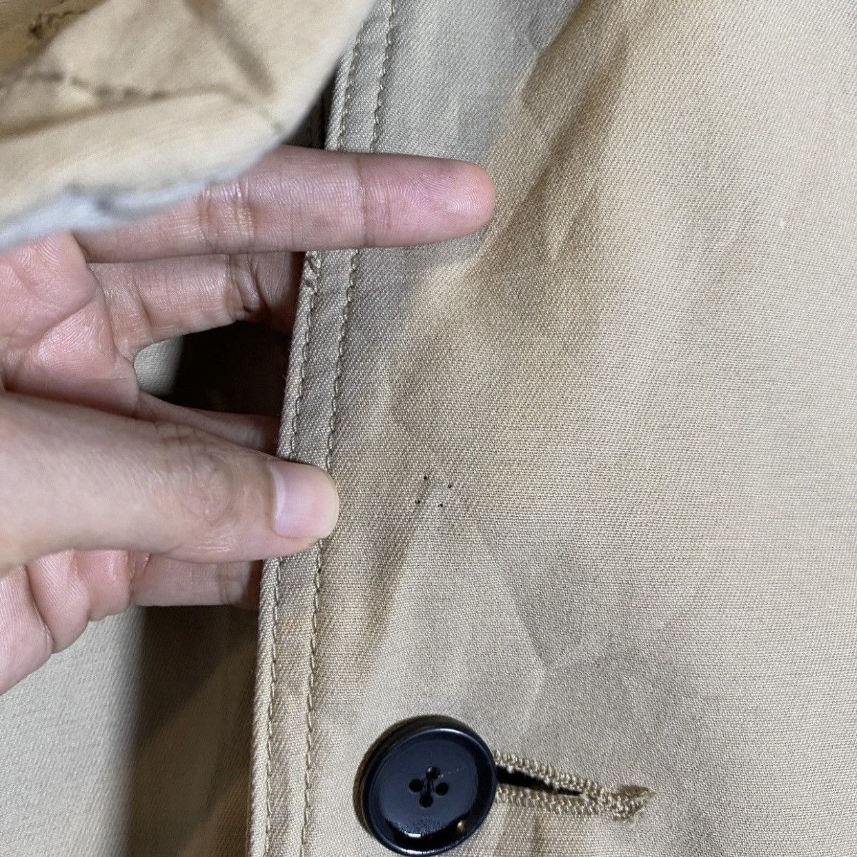 Ne-Net Ne-net by Issey Miyake quilted safari trench coats Size US L / EU 52-54 / 3 - 9 Thumbnail