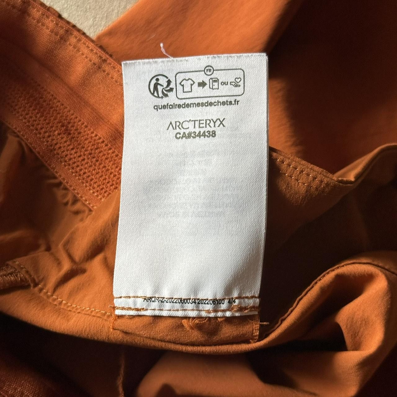 Arc'teryx arcteryx women's orange aestas shorts Size 25" / US 0 / IT 36 - 6 Thumbnail