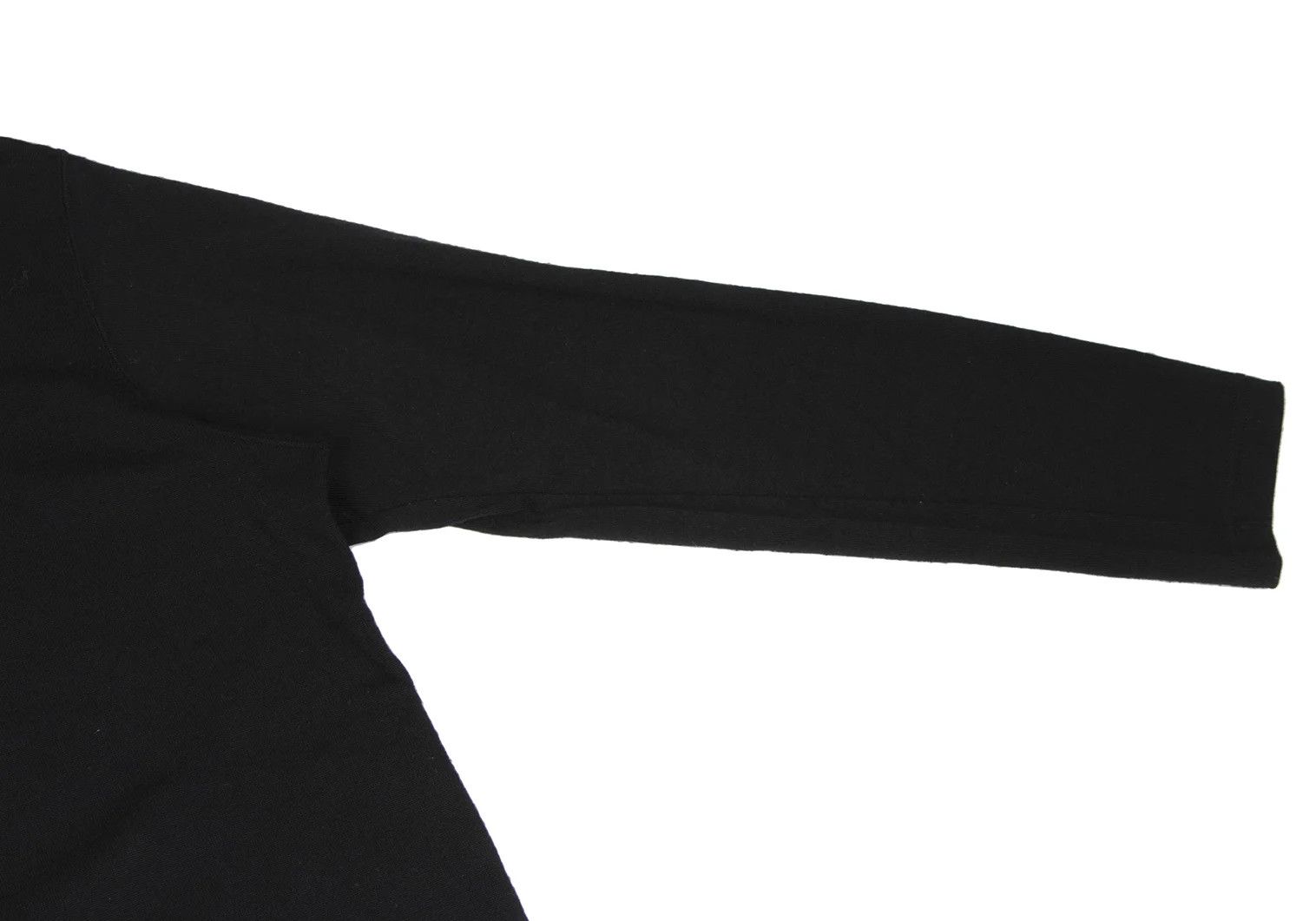 Jean Paul Gaultier Wool Shoulder Tape Patch Knit Sweater in Black Size 3 Size US L / EU 52-54 / 3 - 4 Thumbnail