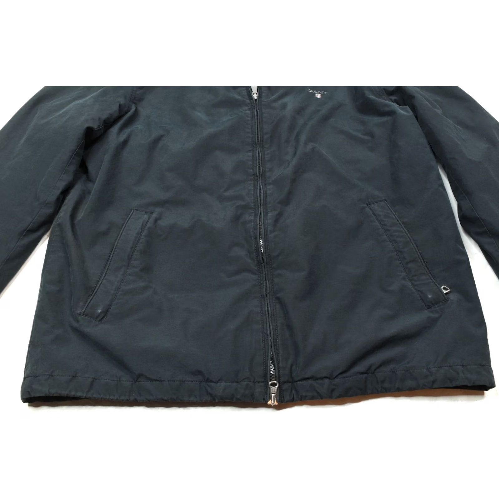 Gant GANT The Midlength Jacket Mens Large Black Long Sleeve Full-Zip Fleece Lined Size US L / EU 52-54 / 3 - 5 Thumbnail