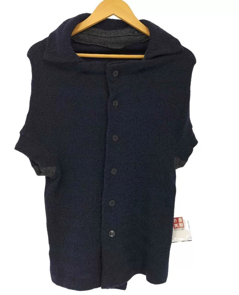 Yohji Yamamoto Yohji Yamamoto Noir Button Knit Cardigan Size US M / EU 48-50 / 2 - 1 Thumbnail