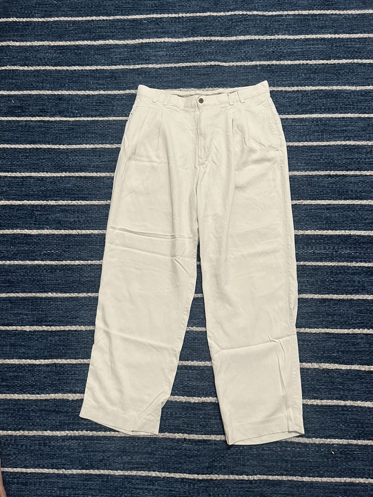 Casual Dress Pants White 34x34 Large