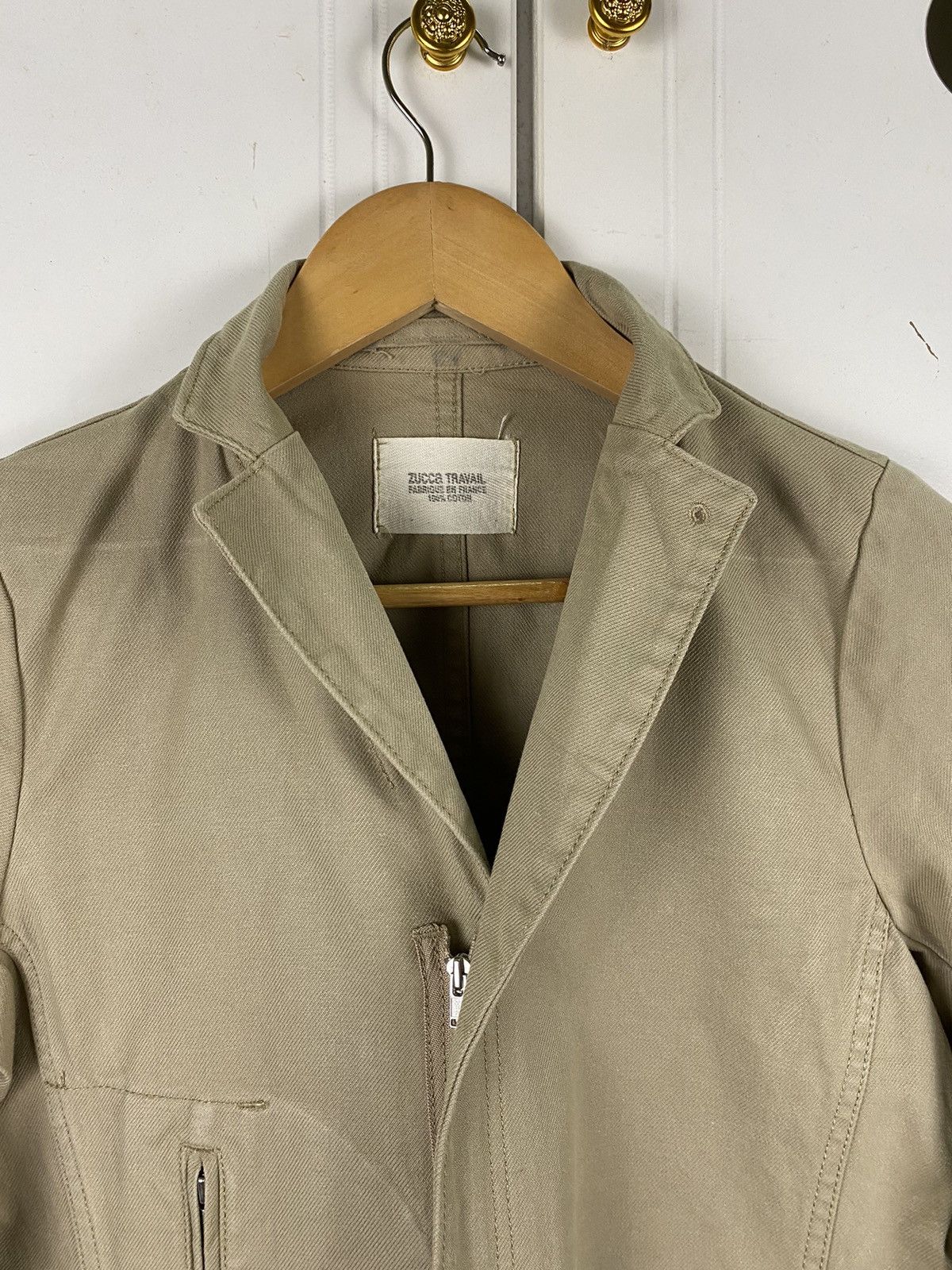 Japanese Brand × Zucca Vtg Zucca Jacket Zip Up Size S / US 4 / IT 40 - 3 Thumbnail