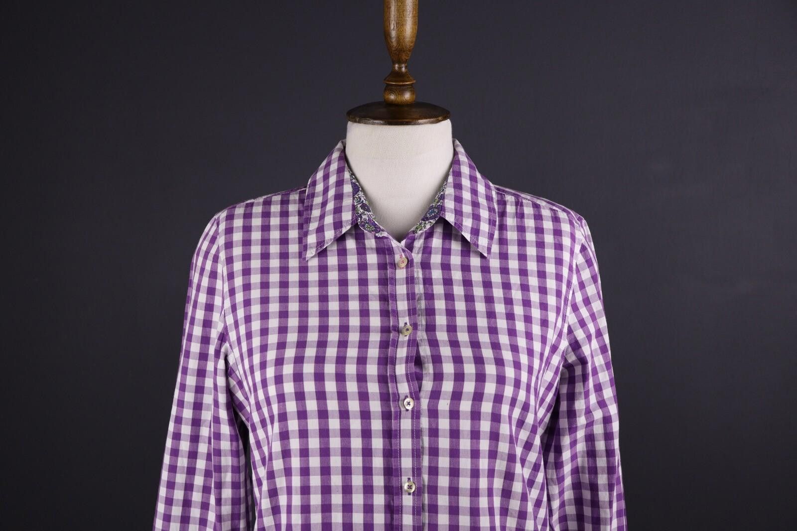 Designer Van Den Bergh Collection Check XL / US 8 / UK 12 /EU 40 Size XL / US 12-14 / IT 48-50 - 2 Thumbnail