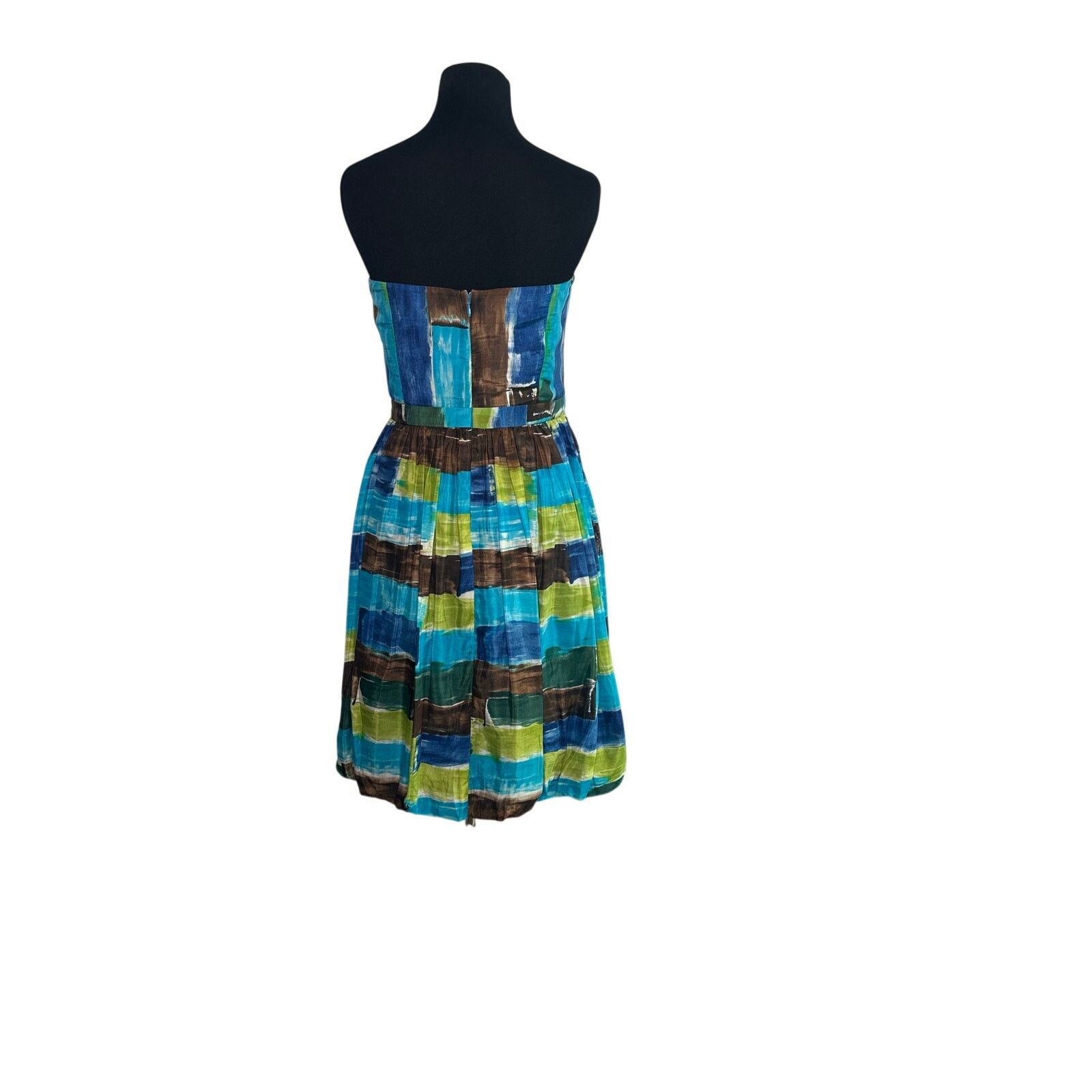 Nine West Nine West colorful Y2K strapless party dress size 12 Size XL / US 12-14 / IT 48-50 - 2 Thumbnail