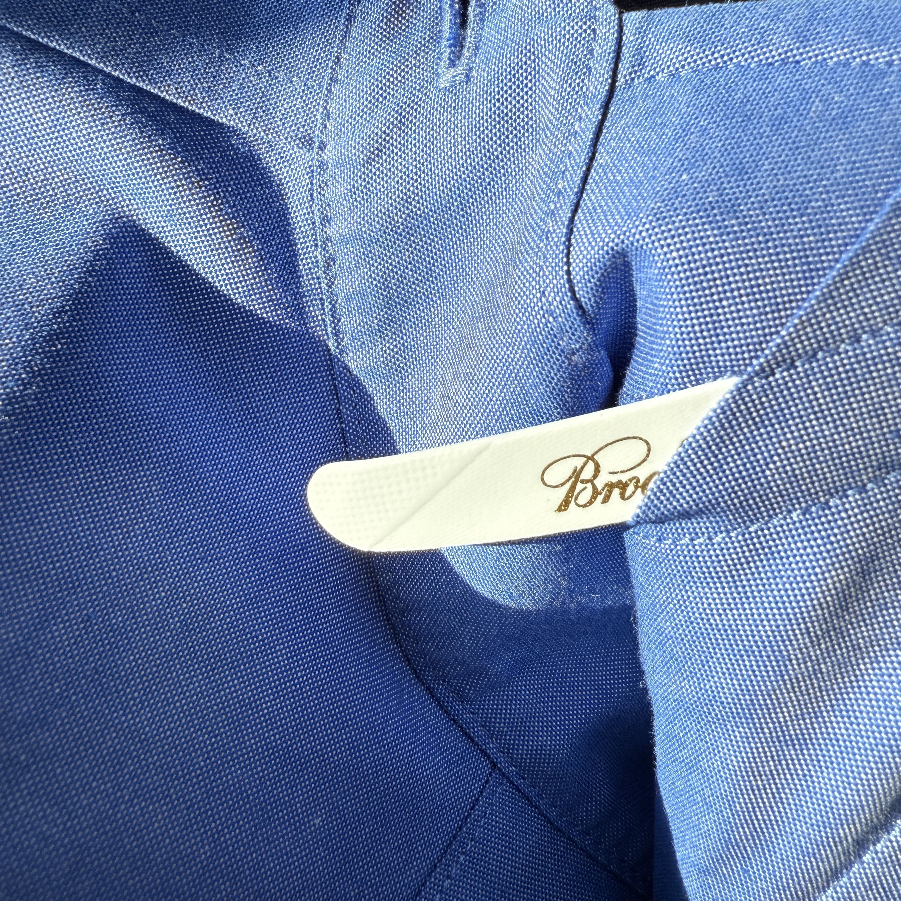 Brooks Brothers Brooks Brothers Non-Iron Supima Dress Shirt | 14.5 x 33 Size US M / EU 48-50 / 2 - 8 Thumbnail