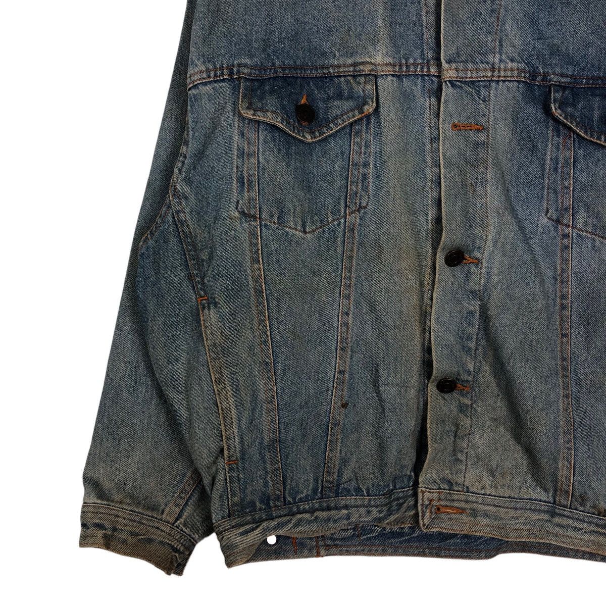 Hysteric Glamour 🔥Vintage Trucker Denim Jacket Radio FM Japan Biker Wear Size US M / EU 48-50 / 2 - 4 Thumbnail