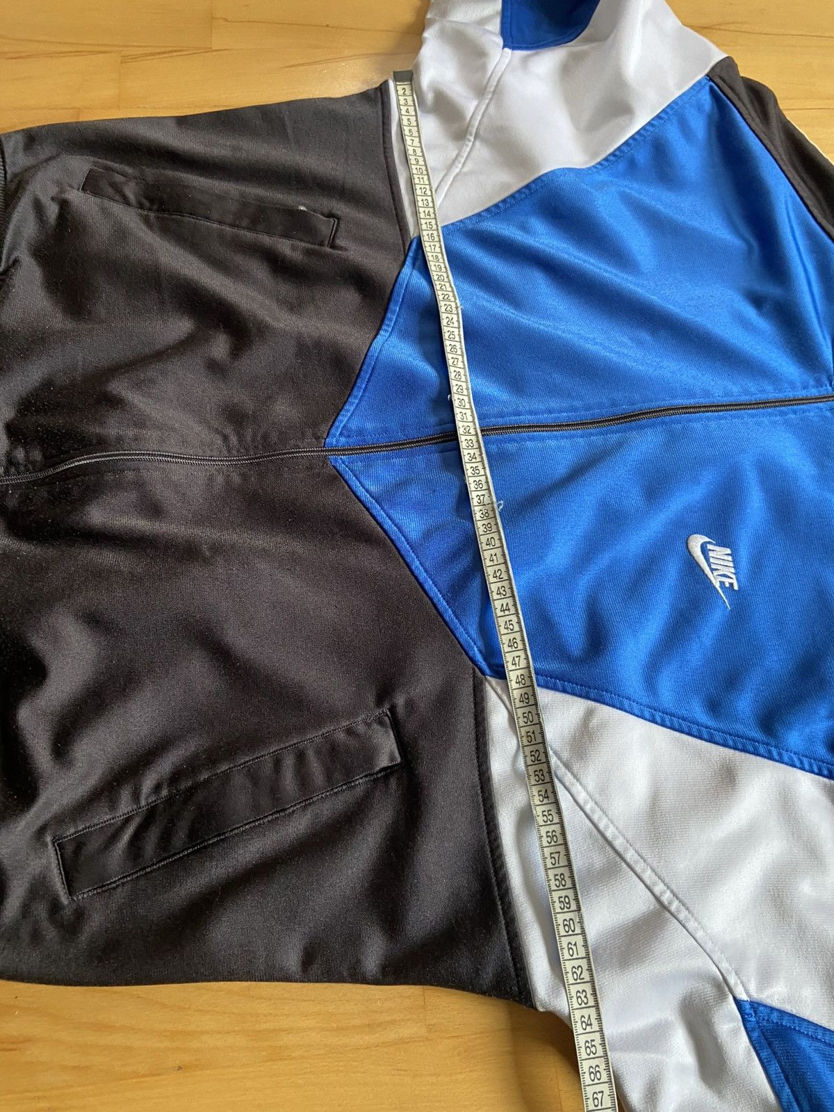 Nike Vintage Nike Swoosh Zip Hoodie, blue Size US L / EU 52-54 / 3 - 21 Thumbnail