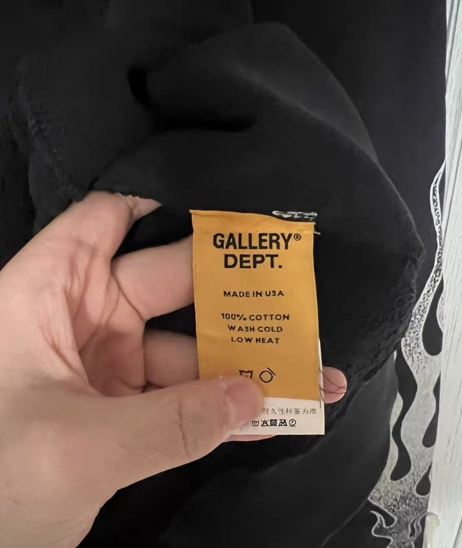 Gallery Dept. Gallery Dept Flame Sleeve Hoodie Size US XL / EU 56 / 4 - 4 Thumbnail